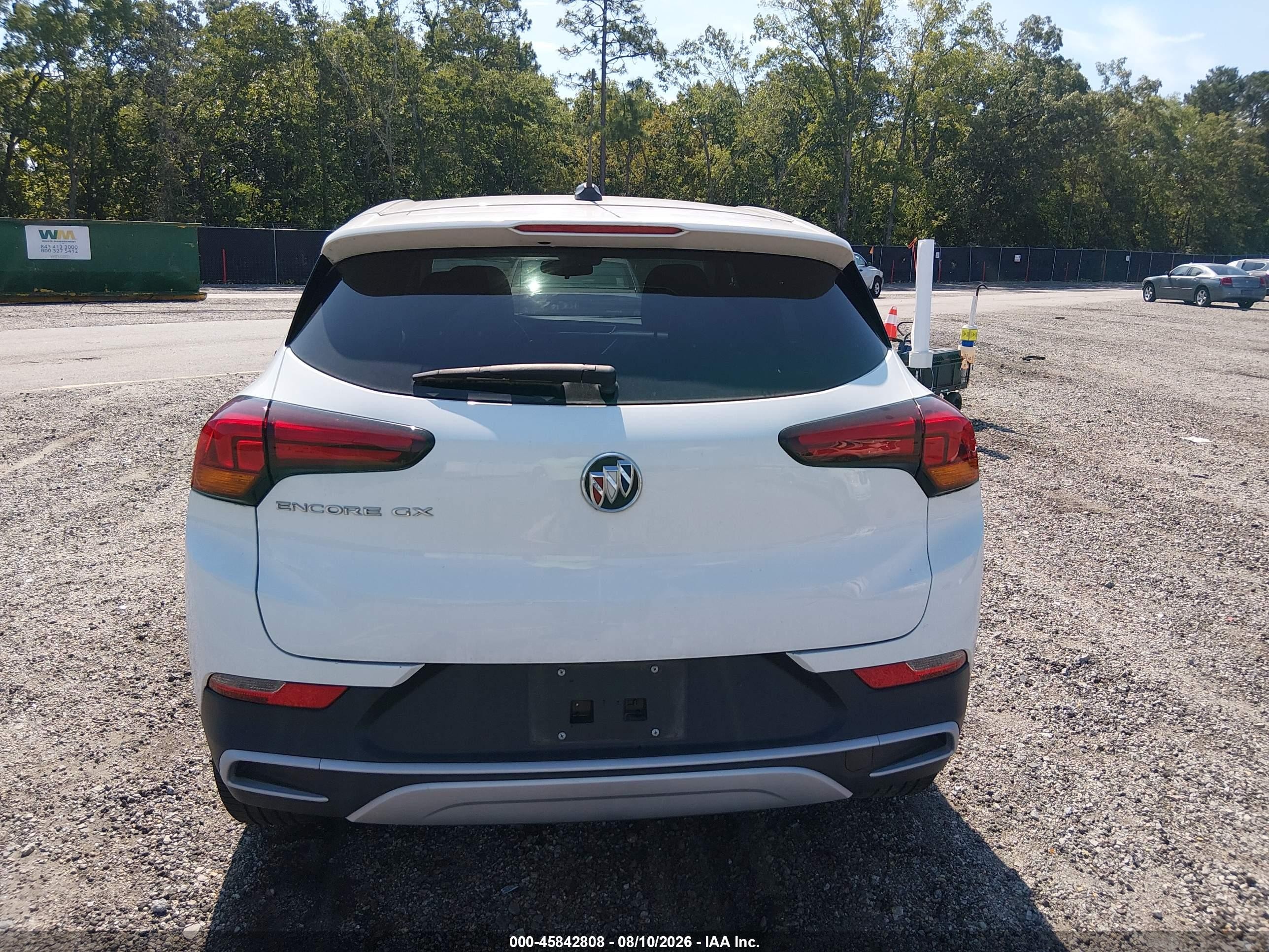 2022 Buick Encore Gx Fwd Preferred White vin: KL4MMBS22NB020062