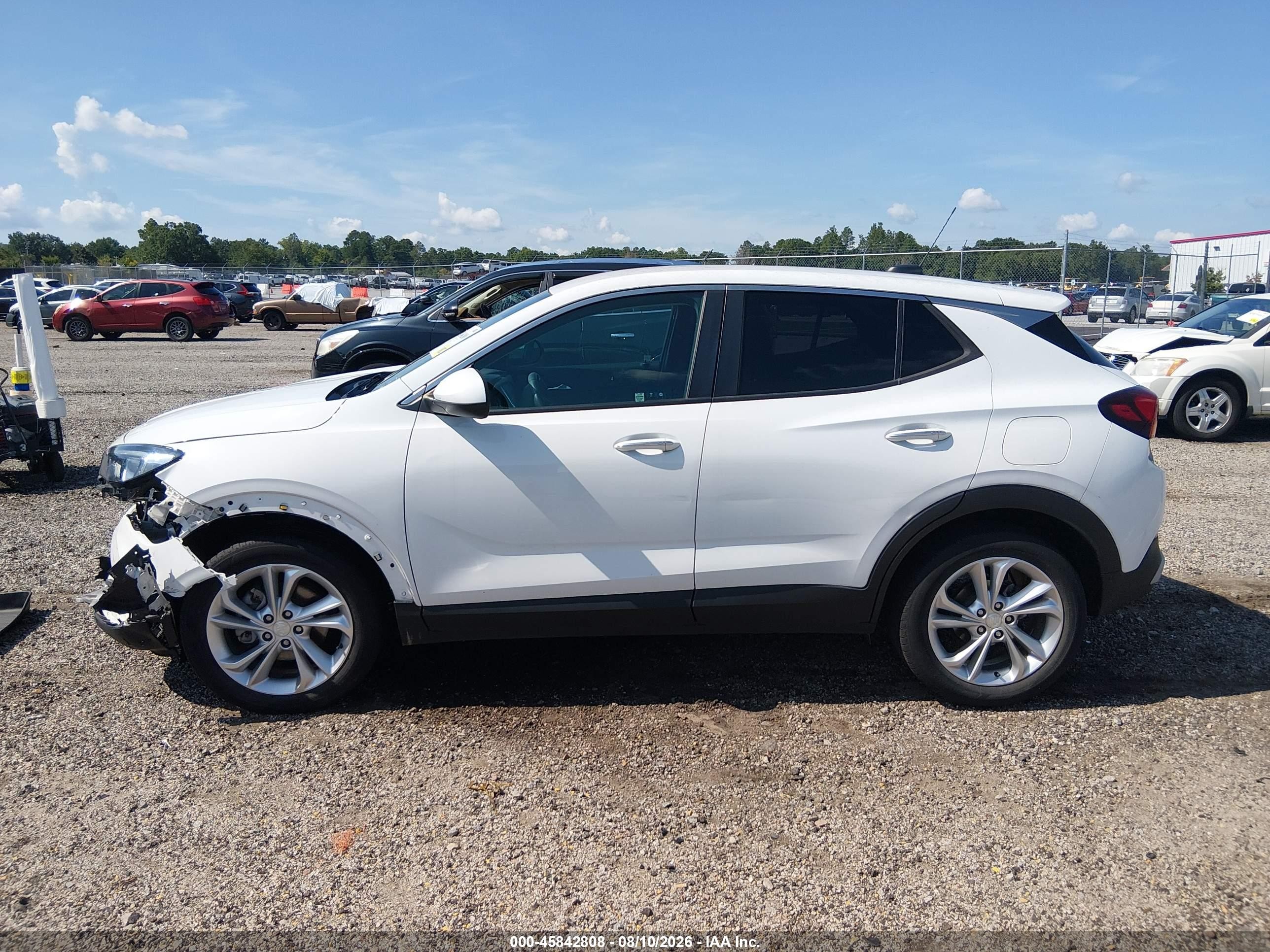 2022 Buick Encore Gx Fwd Preferred White vin: KL4MMBS22NB020062