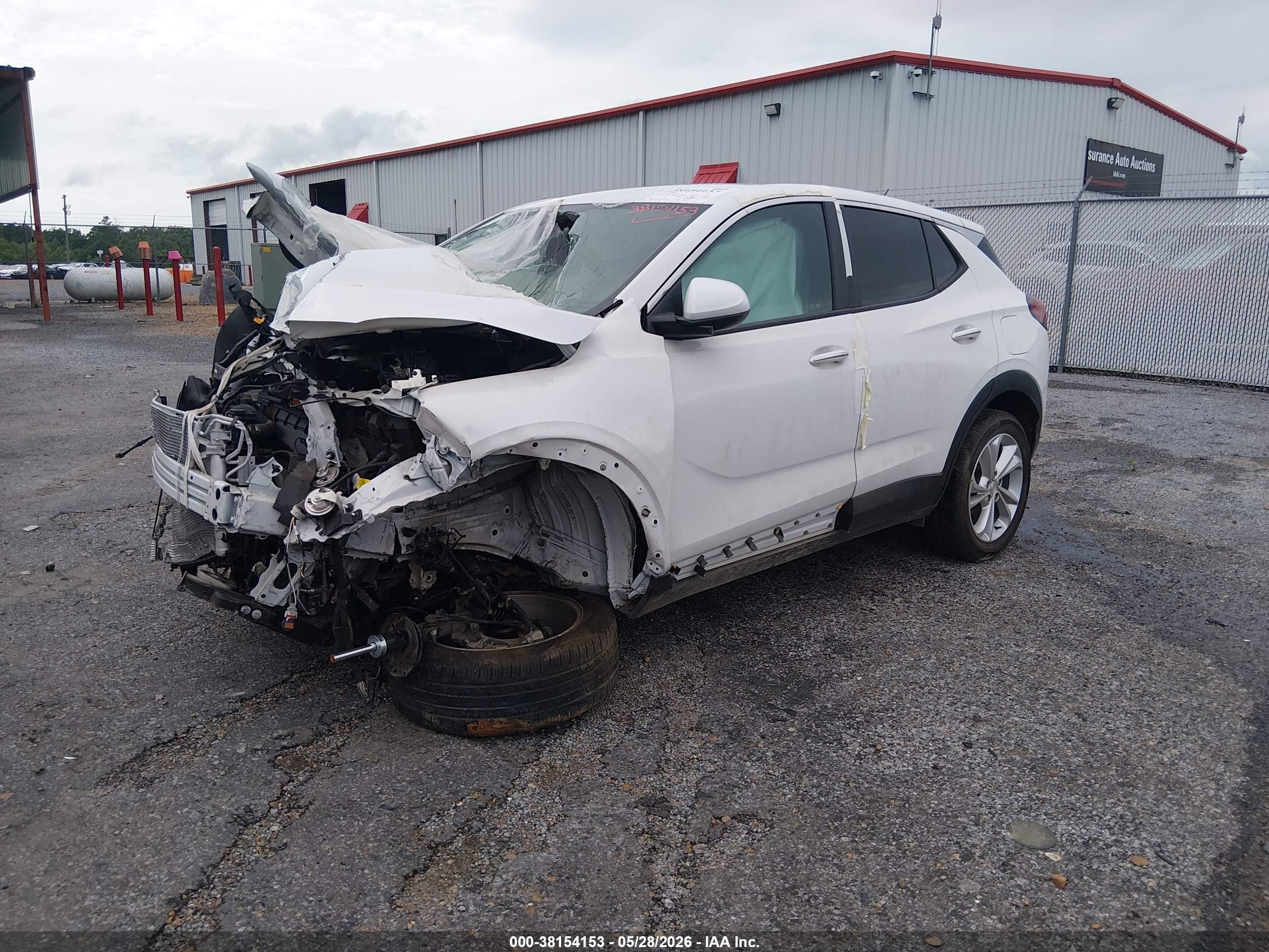 2022 Buick Encore Gx Fwd Preferred Белый vin: KL4MMBS26NB126434