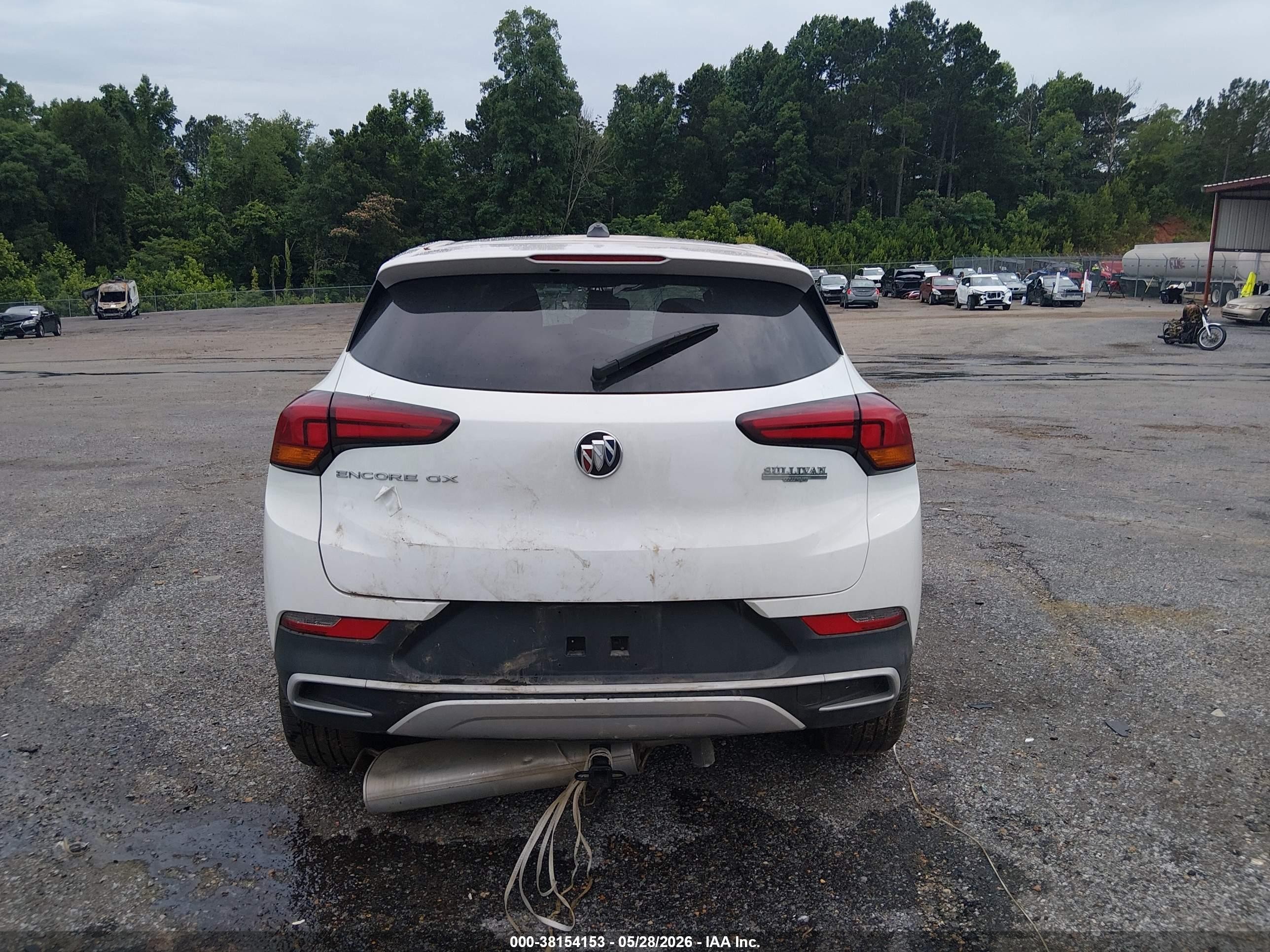 2022 Buick Encore Gx Fwd Preferred Белый vin: KL4MMBS26NB126434