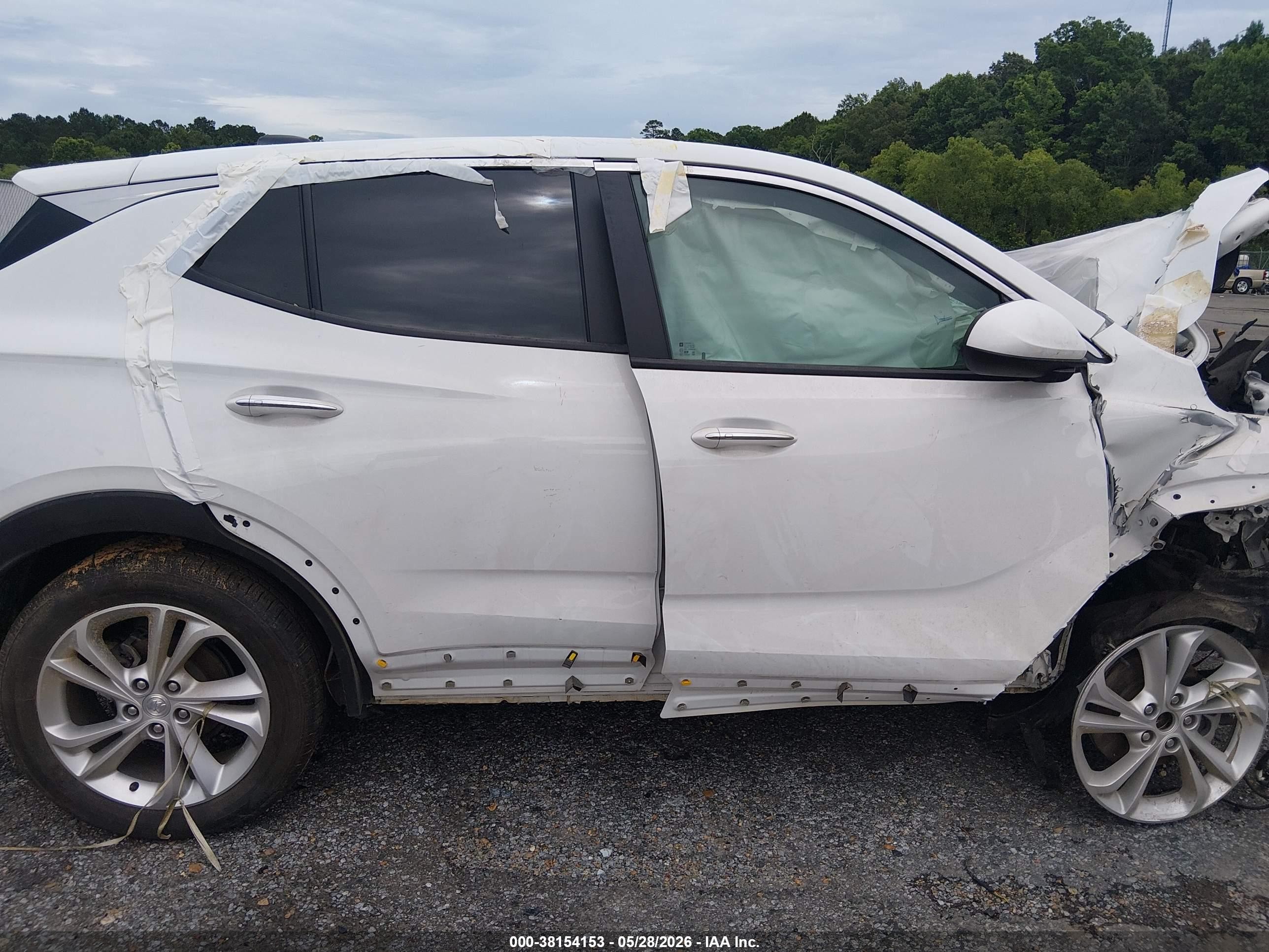2022 Buick Encore Gx Fwd Preferred Белый vin: KL4MMBS26NB126434