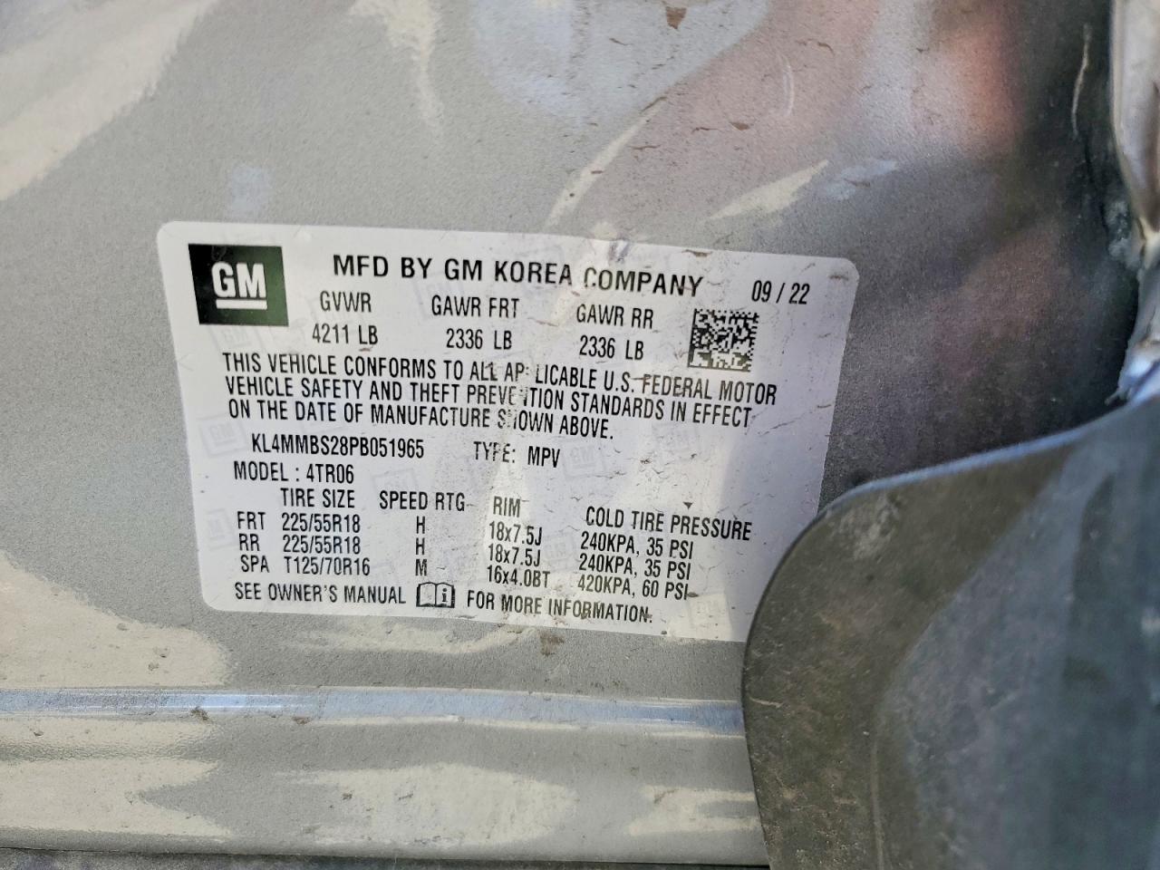 2023 Buick Encore Gx Preferred Gray vin: KL4MMBS28PB051965
