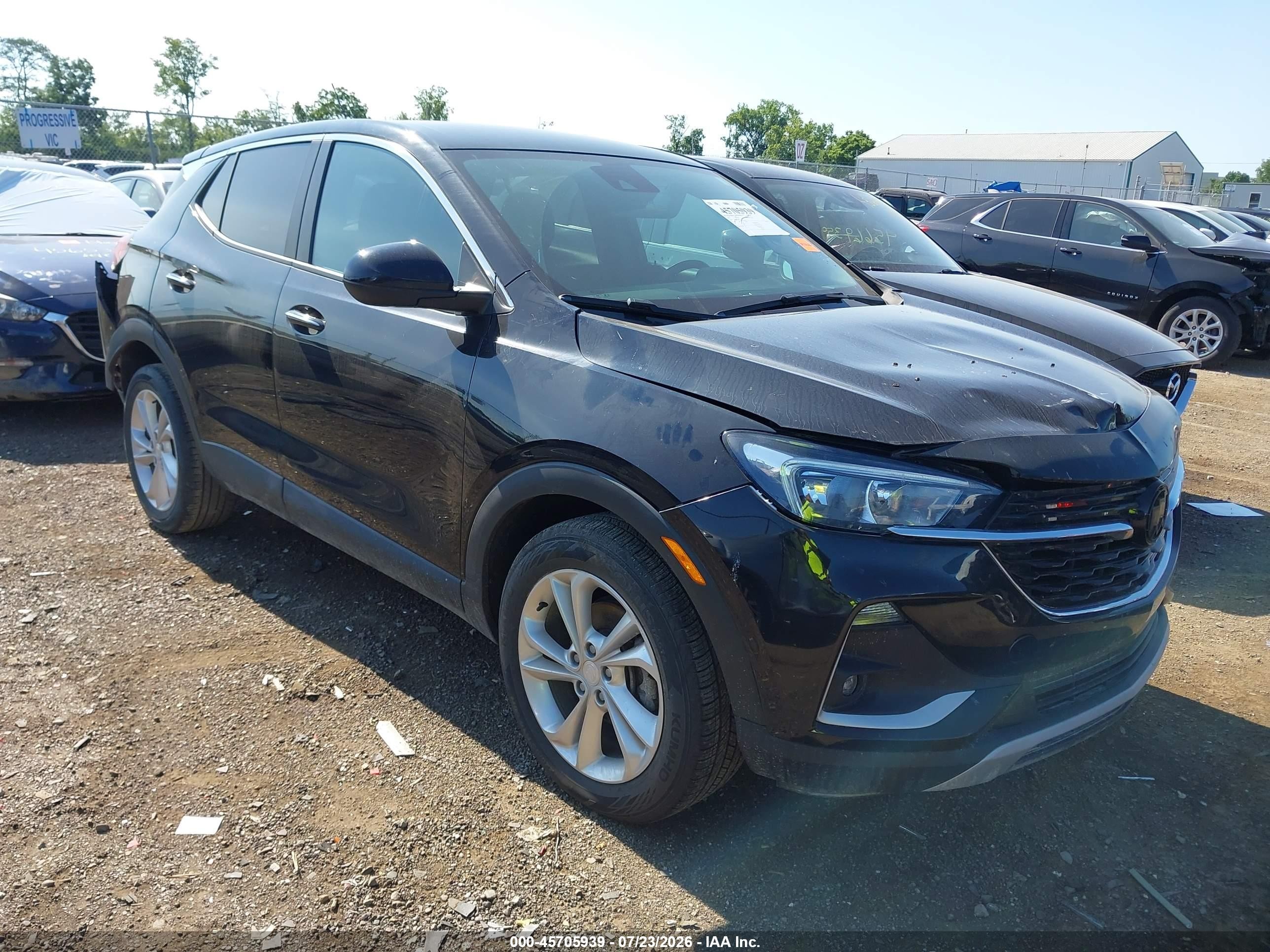 2023 Buick Encore Gx Preferred Fwd Черный vin: KL4MMBS29PB021504
