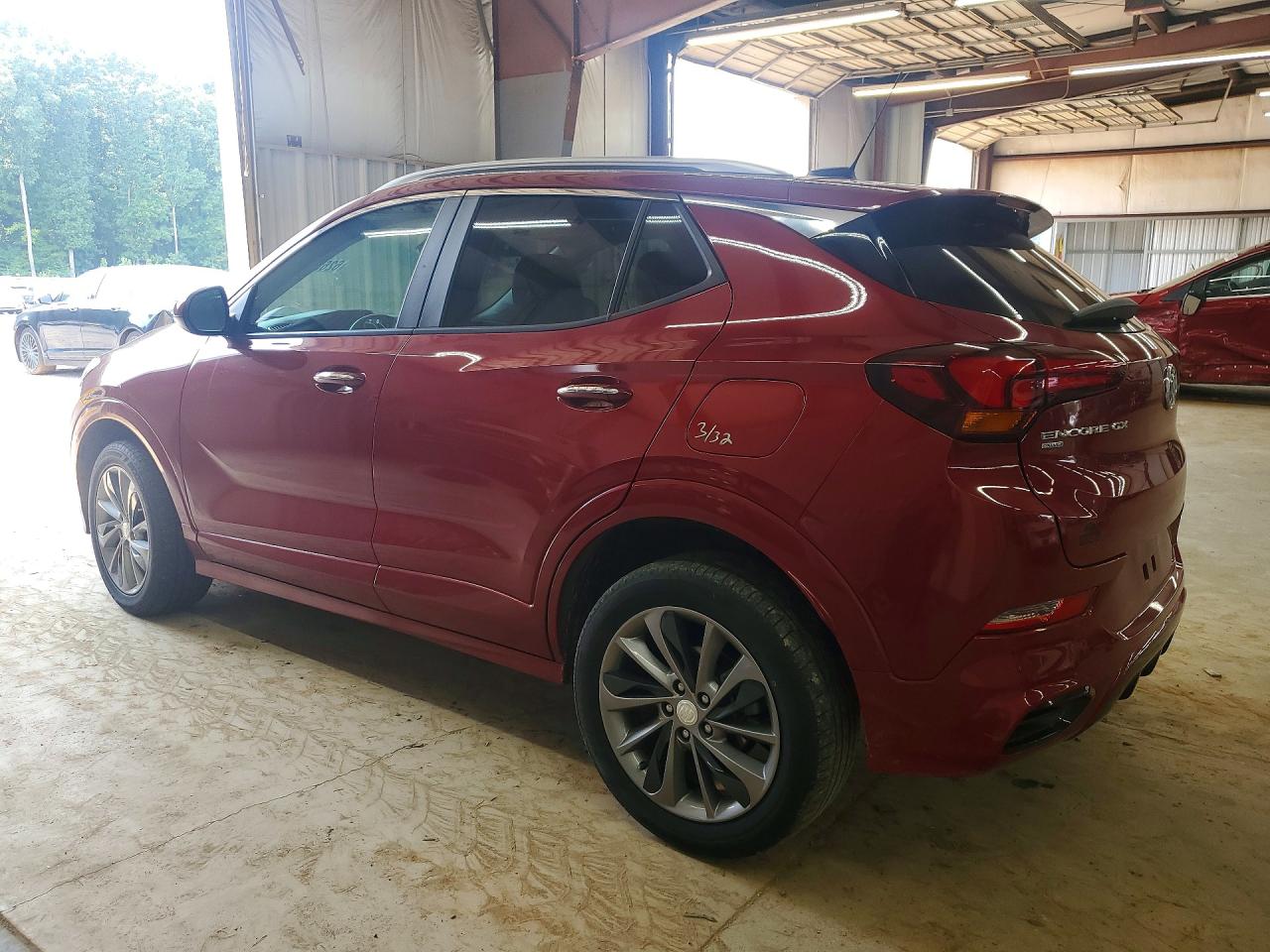 2021 Buick Encore Gx Preferred Red vin: KL4MMCSL4MB146744