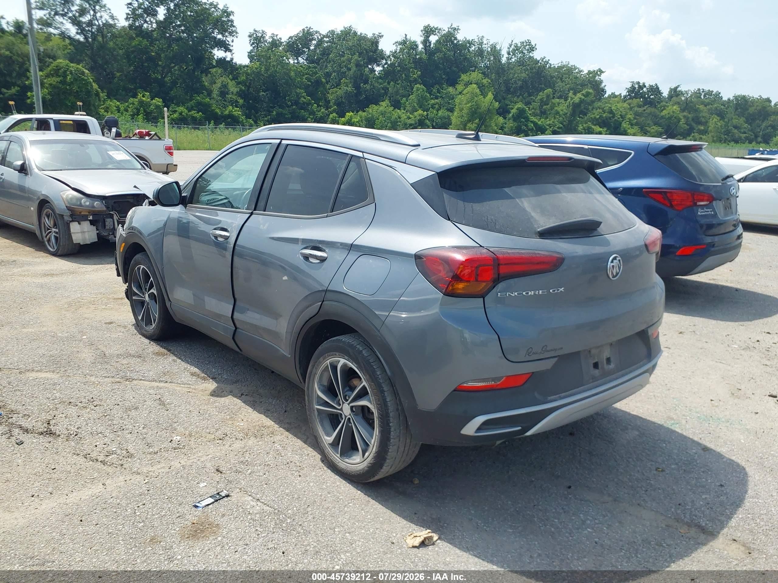 2021 Buick Encore Gx Fwd Select Gray vin: KL4MMDS21MB057162