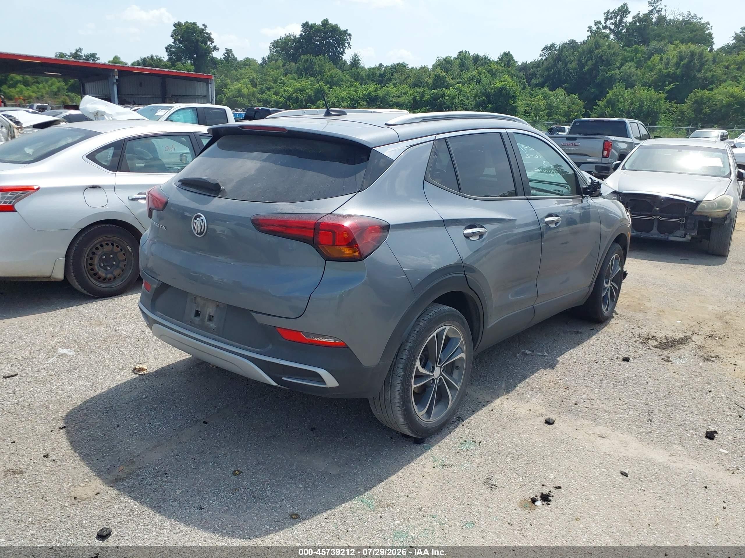 2021 Buick Encore Gx Fwd Select Gray vin: KL4MMDS21MB057162