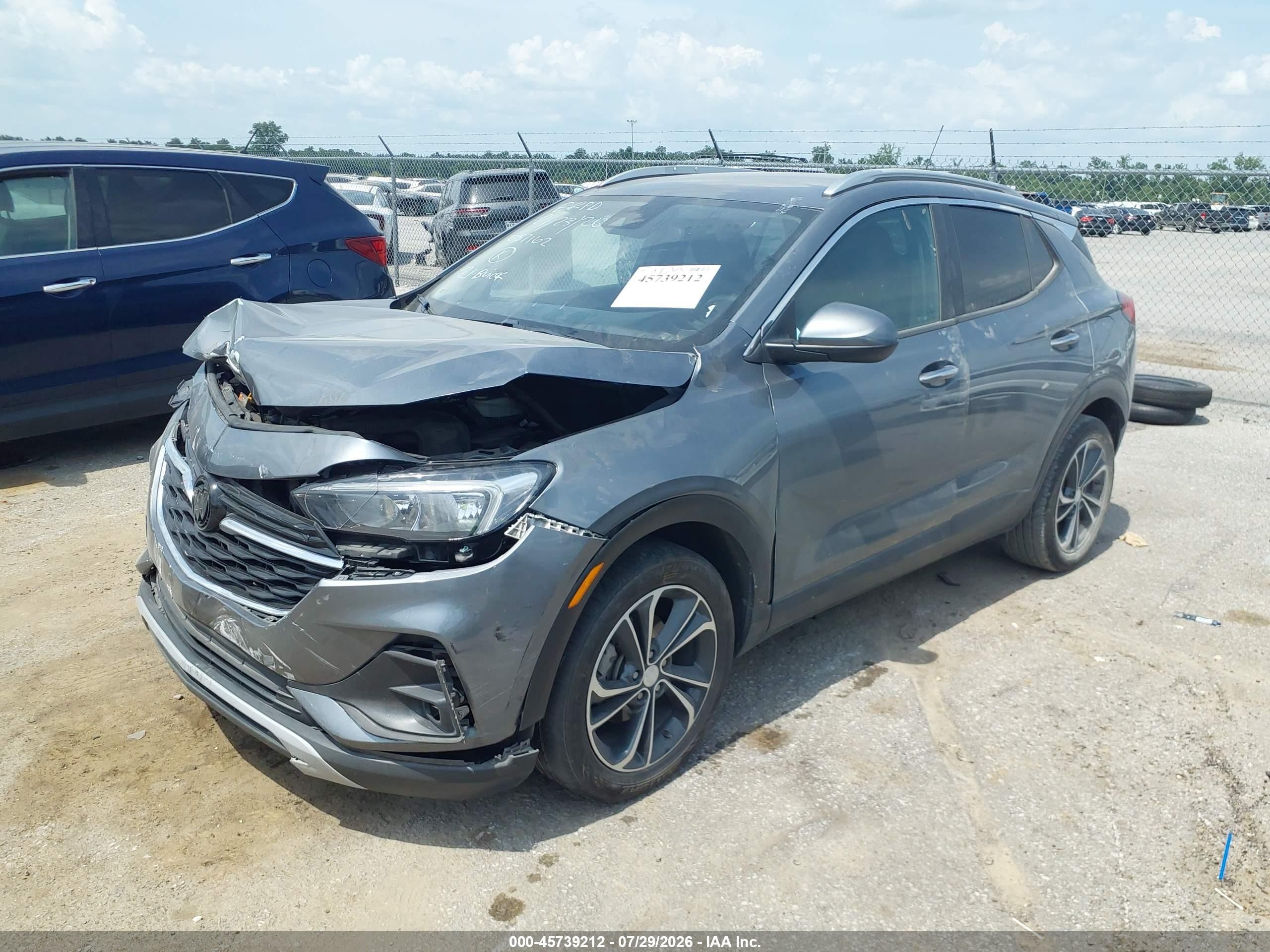 2021 Buick Encore Gx Fwd Select Gray vin: KL4MMDS21MB057162