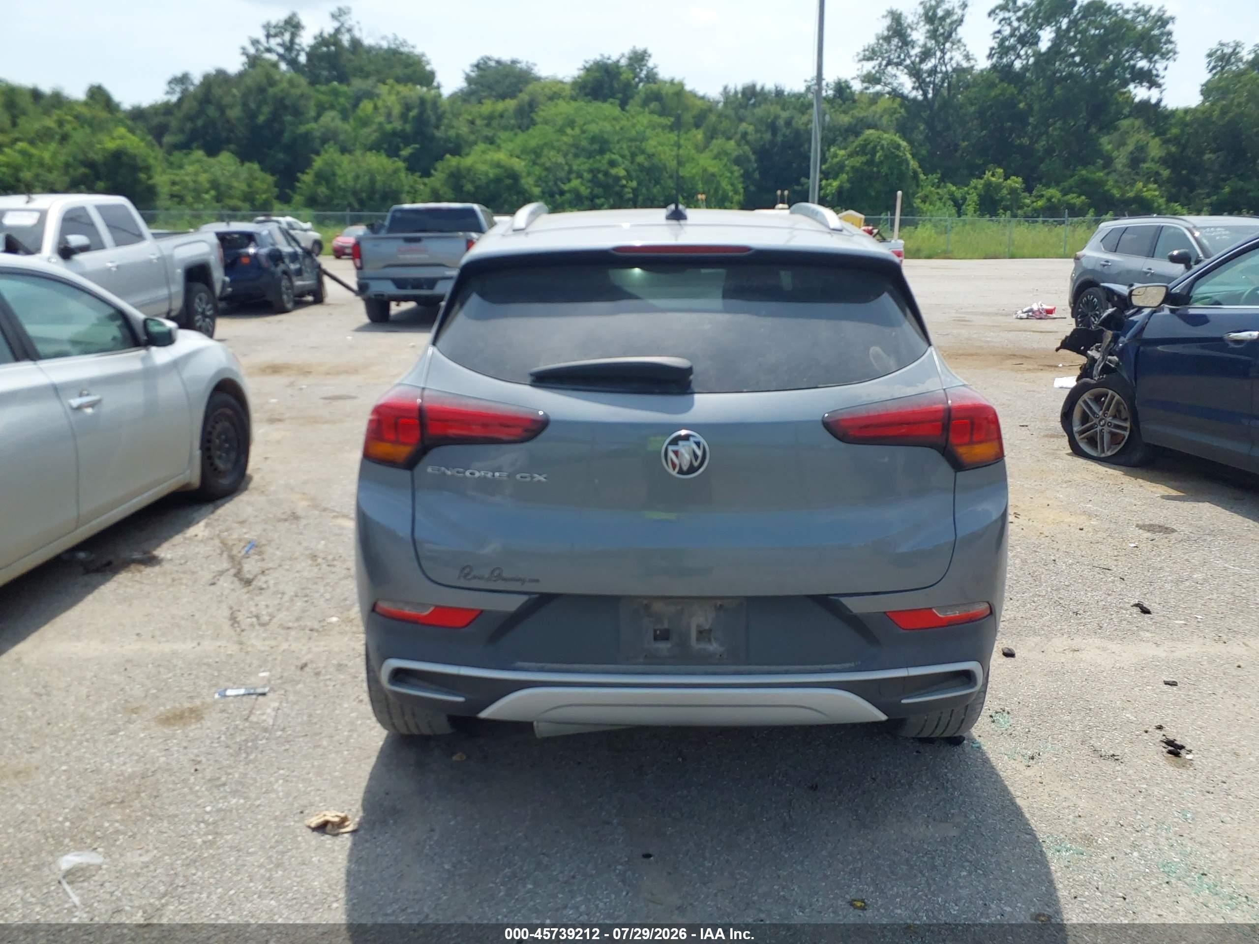 2021 Buick Encore Gx Fwd Select Gray vin: KL4MMDS21MB057162