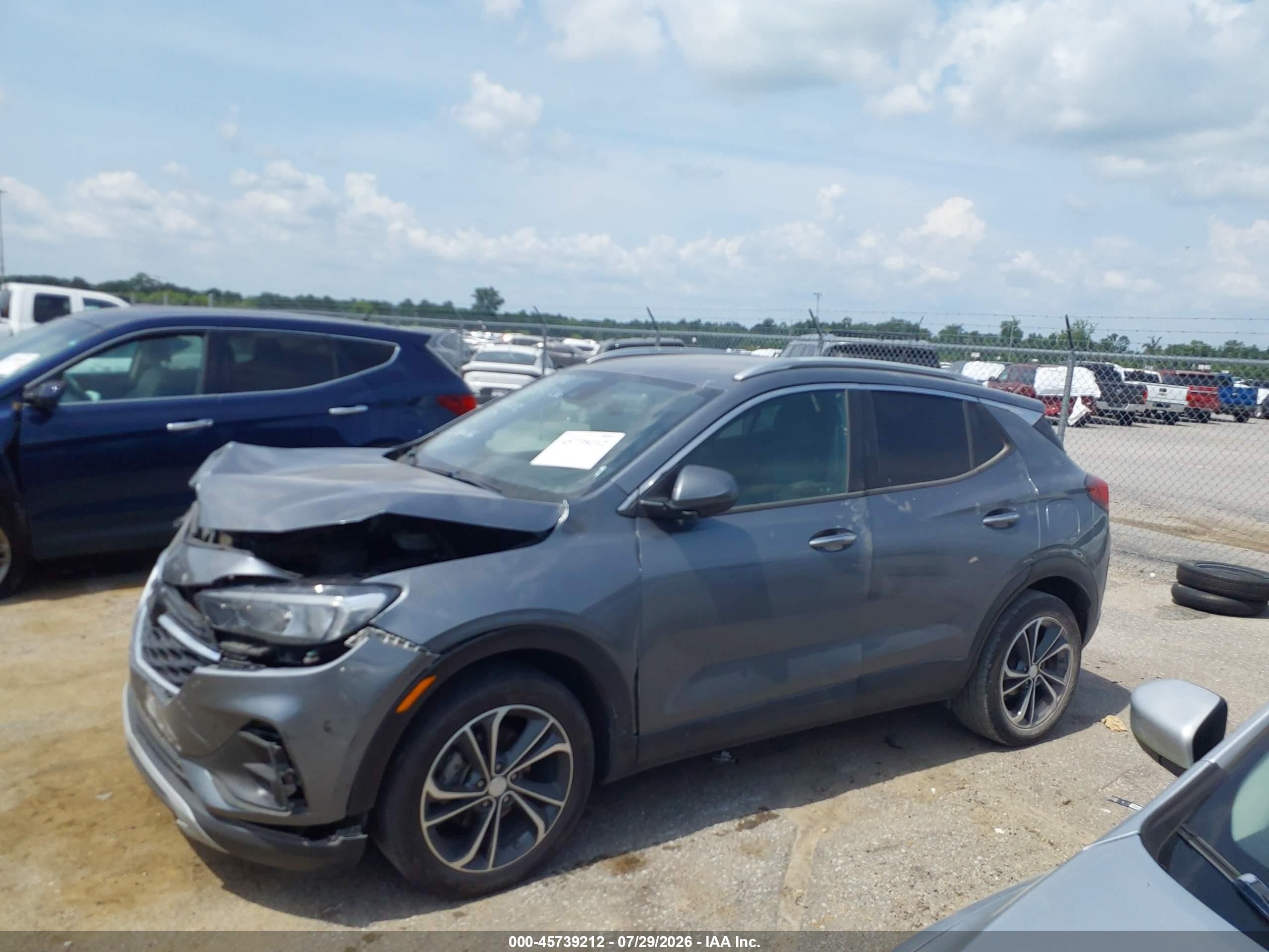 2021 Buick Encore Gx Fwd Select Gray vin: KL4MMDS21MB057162