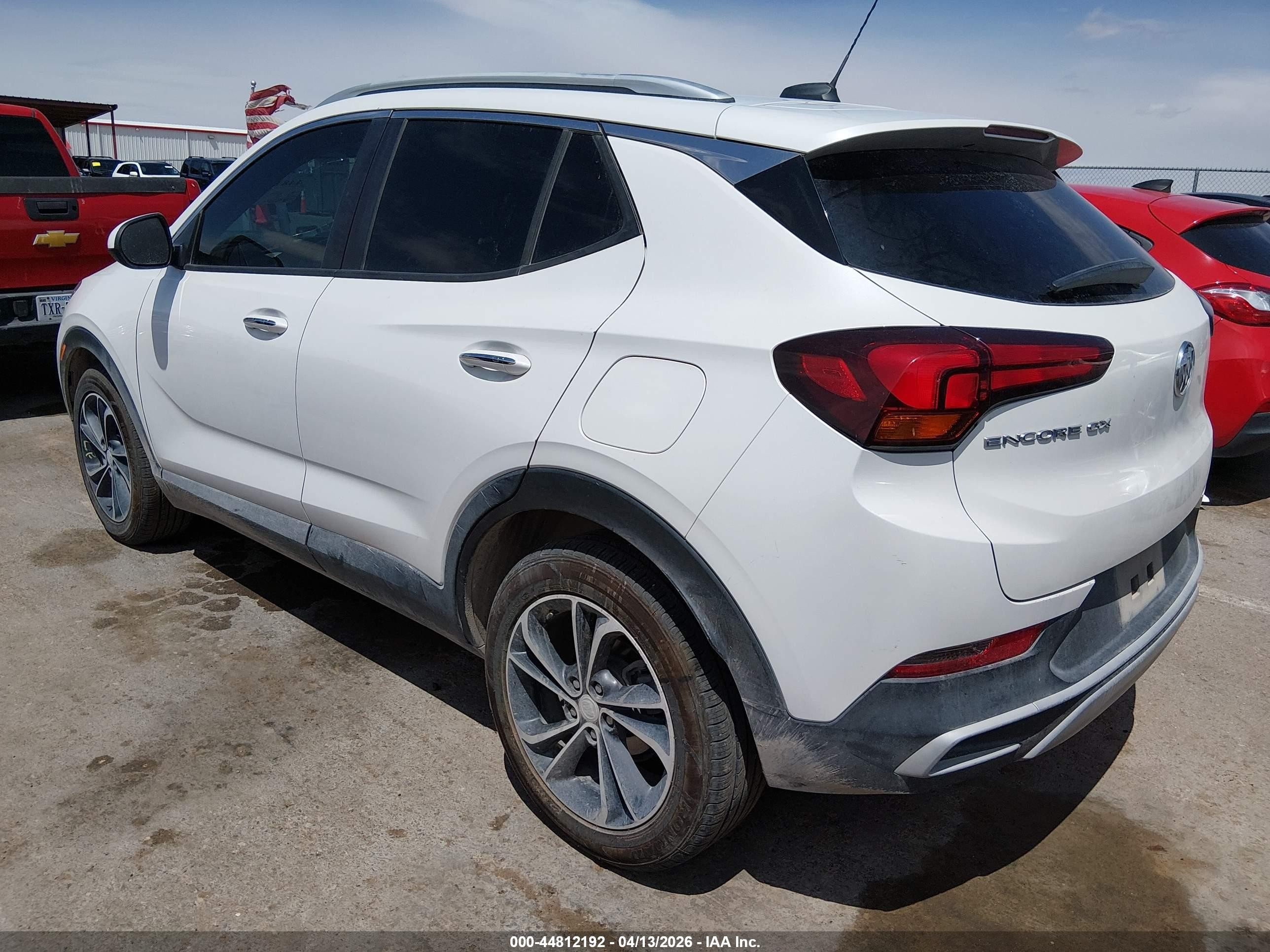 2020 Buick Encore Gx Fwd Select White vin: KL4MMDS22LB131039