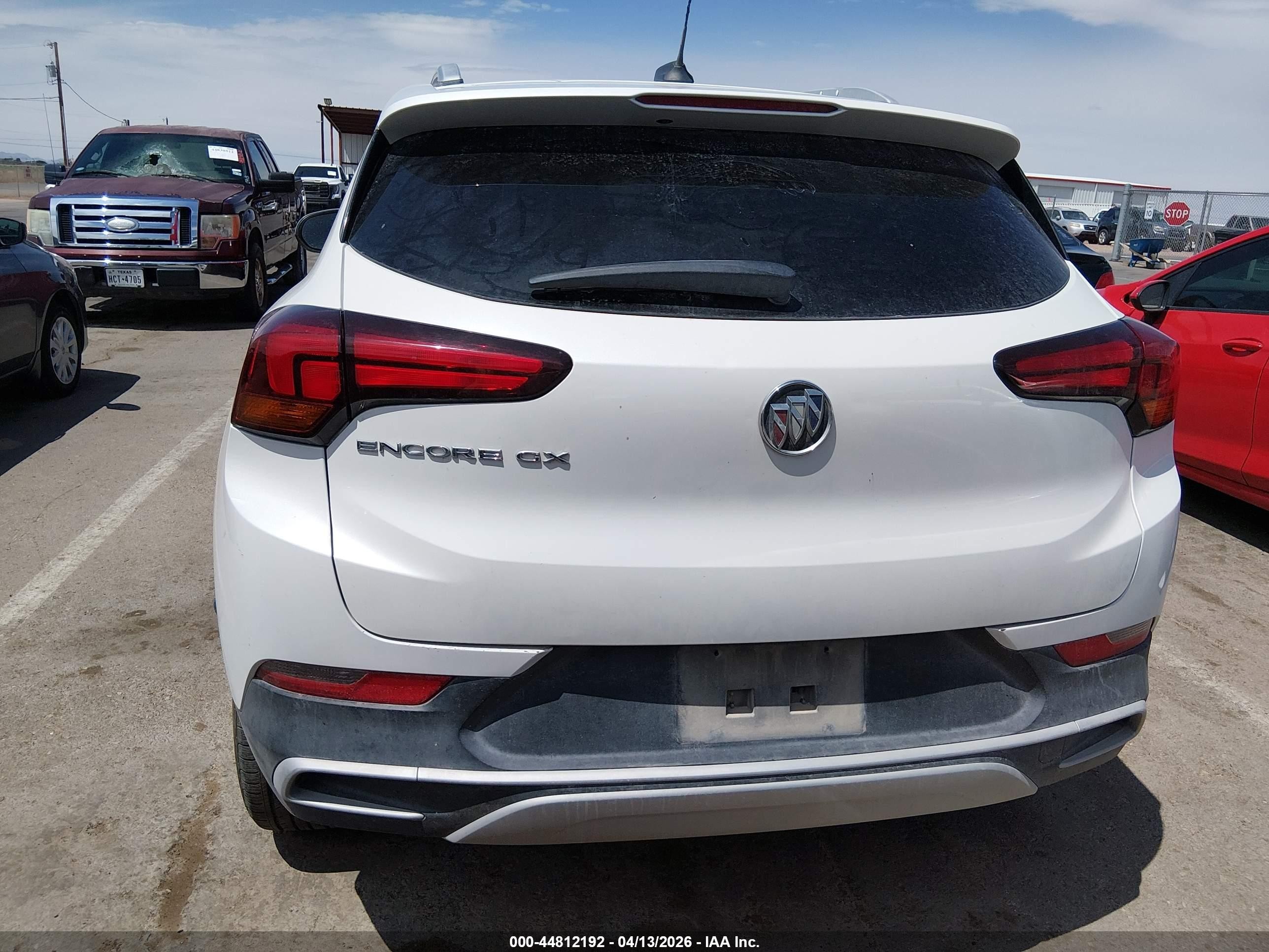2020 Buick Encore Gx Fwd Select White vin: KL4MMDS22LB131039