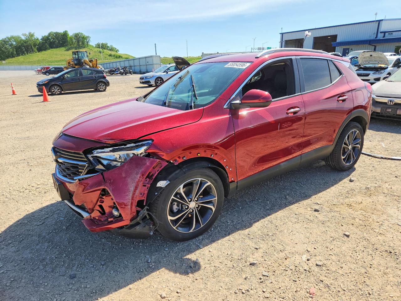 2021 Buick Encore Gx Select Red vin: KL4MMDS22MB088730