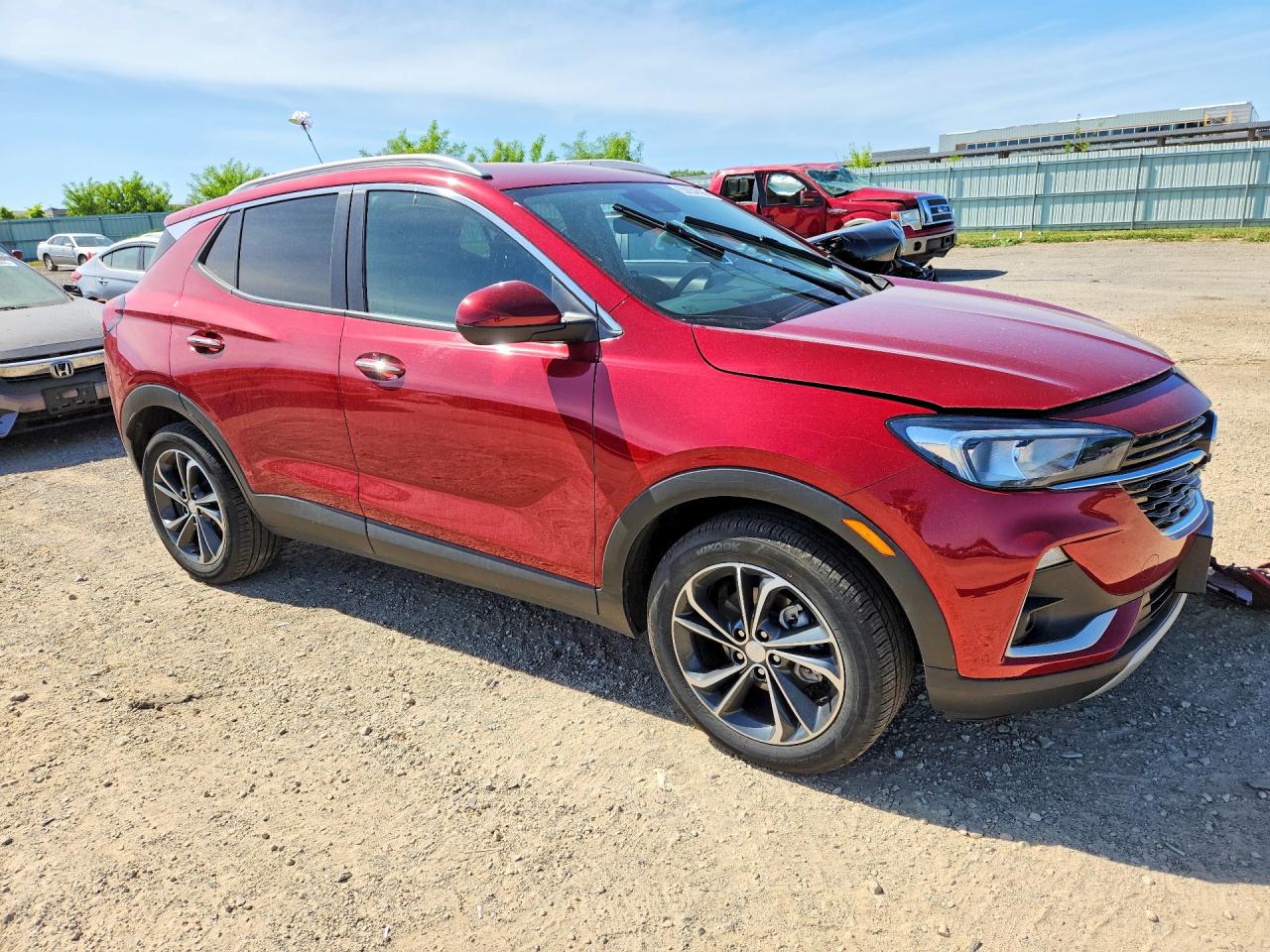 2021 Buick Encore Gx Select Red vin: KL4MMDS22MB088730