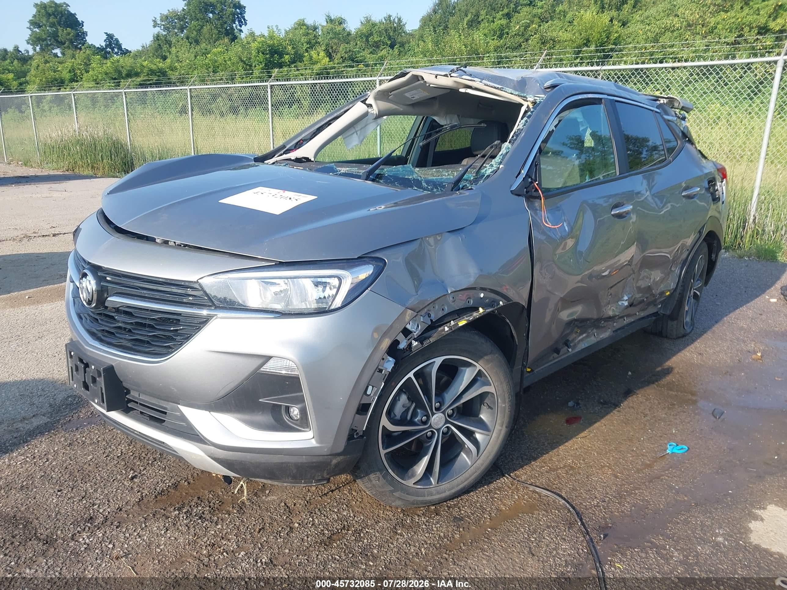 2023 Buick Encore Gx Select Fwd Серый vin: KL4MMDS23PB141746