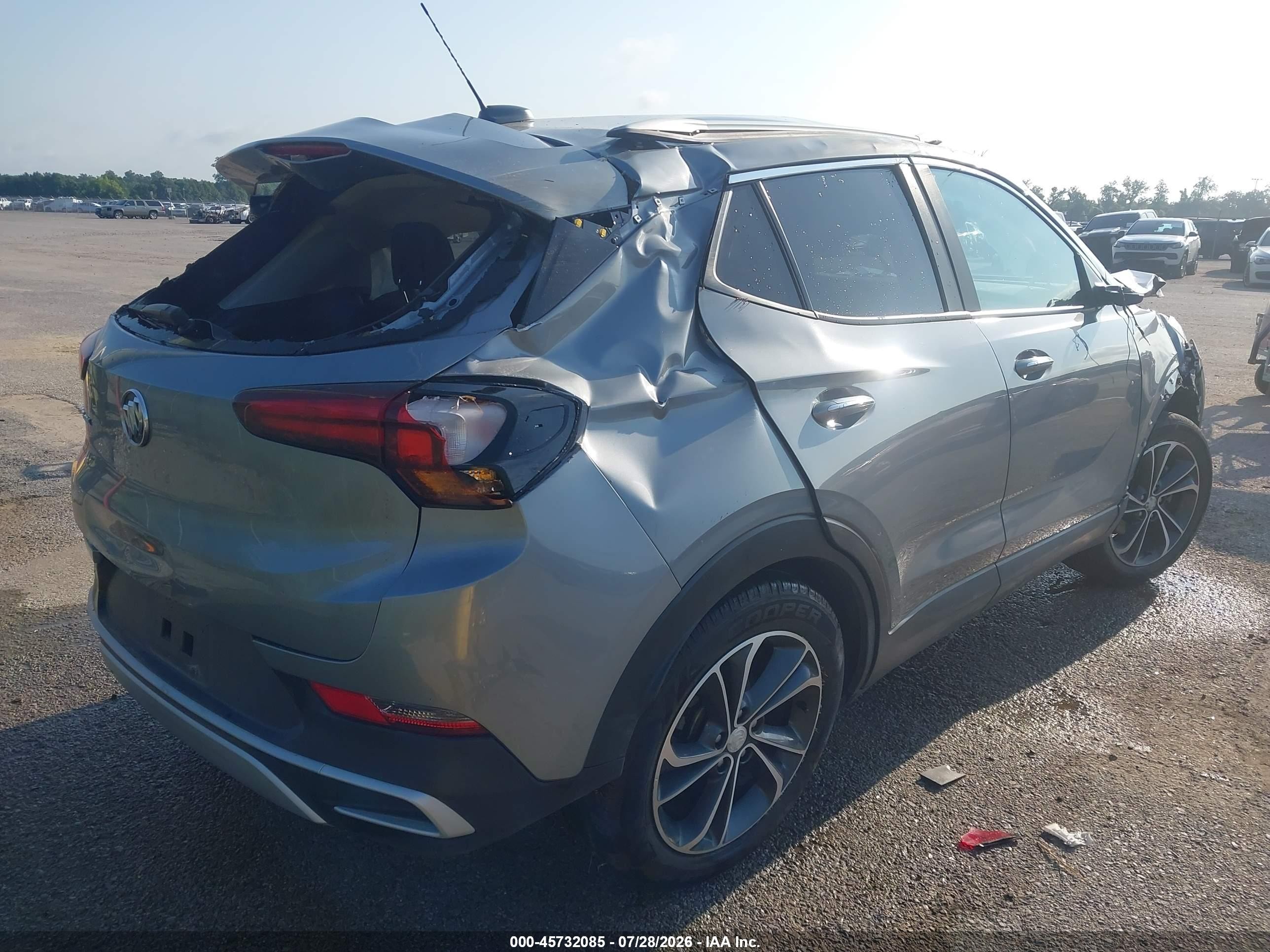 2023 Buick Encore Gx Select Fwd Серый vin: KL4MMDS23PB141746