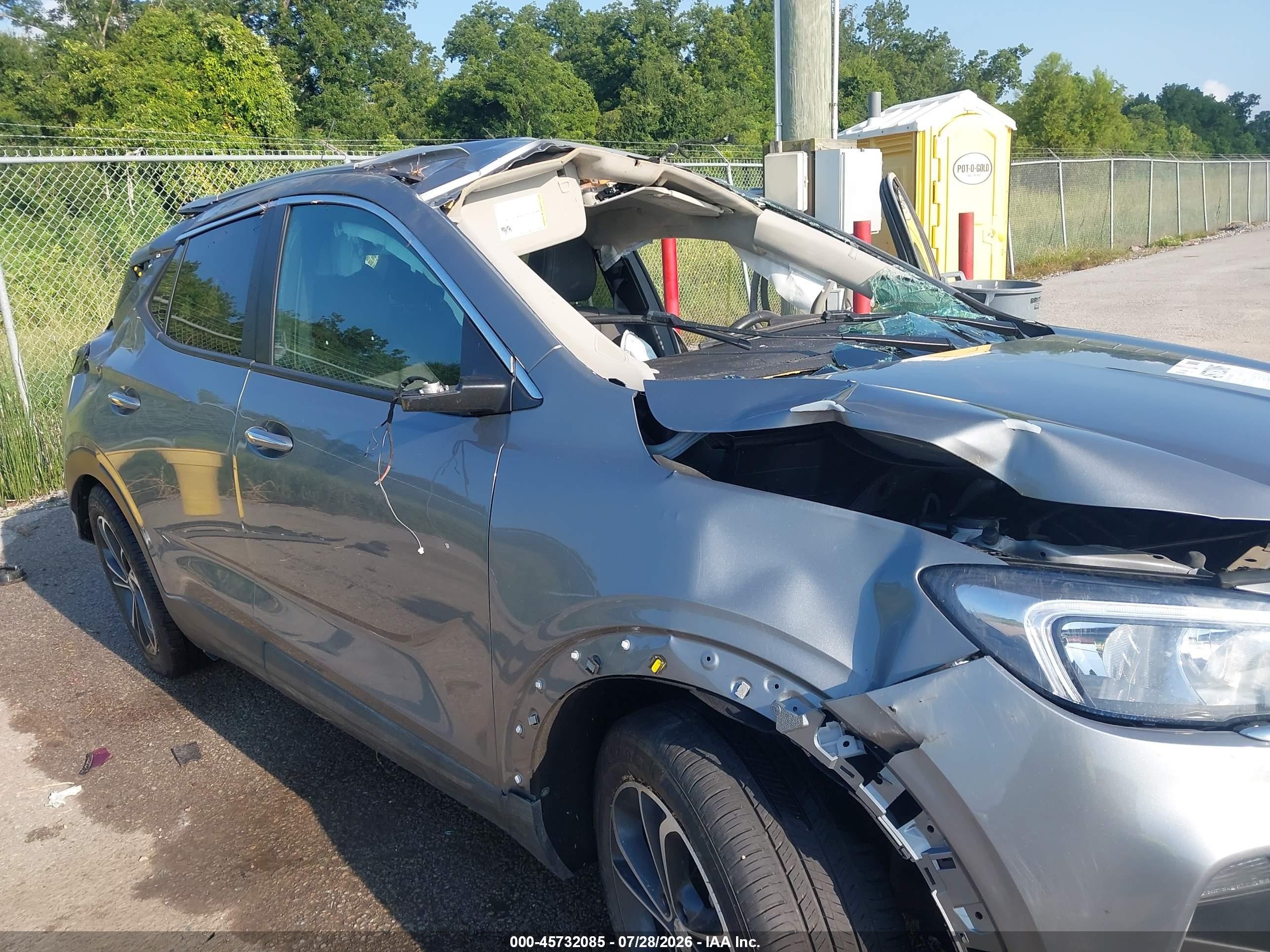 2023 Buick Encore Gx Select Fwd Серый vin: KL4MMDS23PB141746