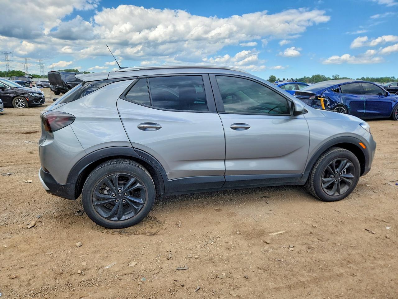2023 Buick Encore Gx Silver vin: KL4MMDS25PB050185