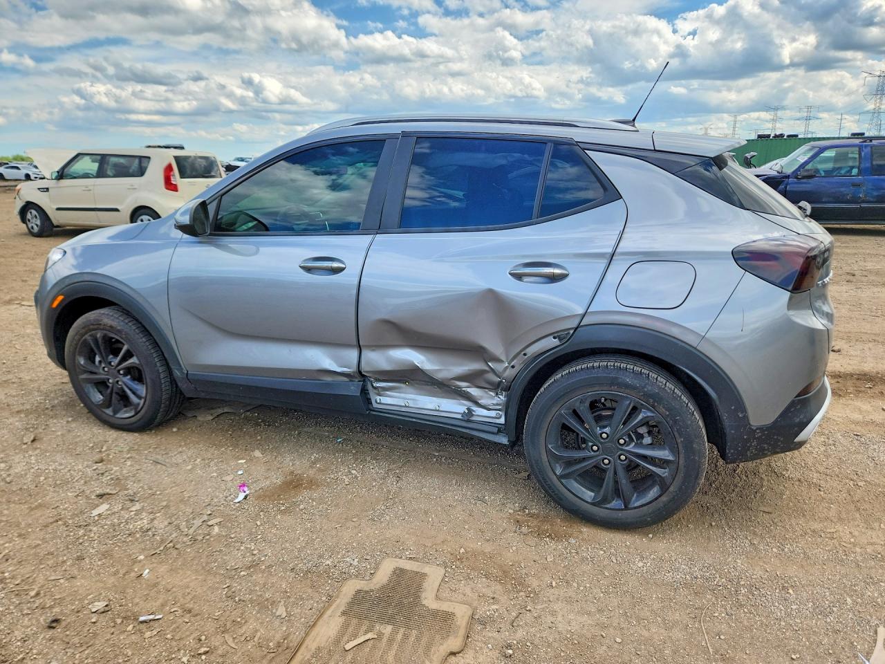 2023 Buick Encore Gx Silver vin: KL4MMDS25PB050185