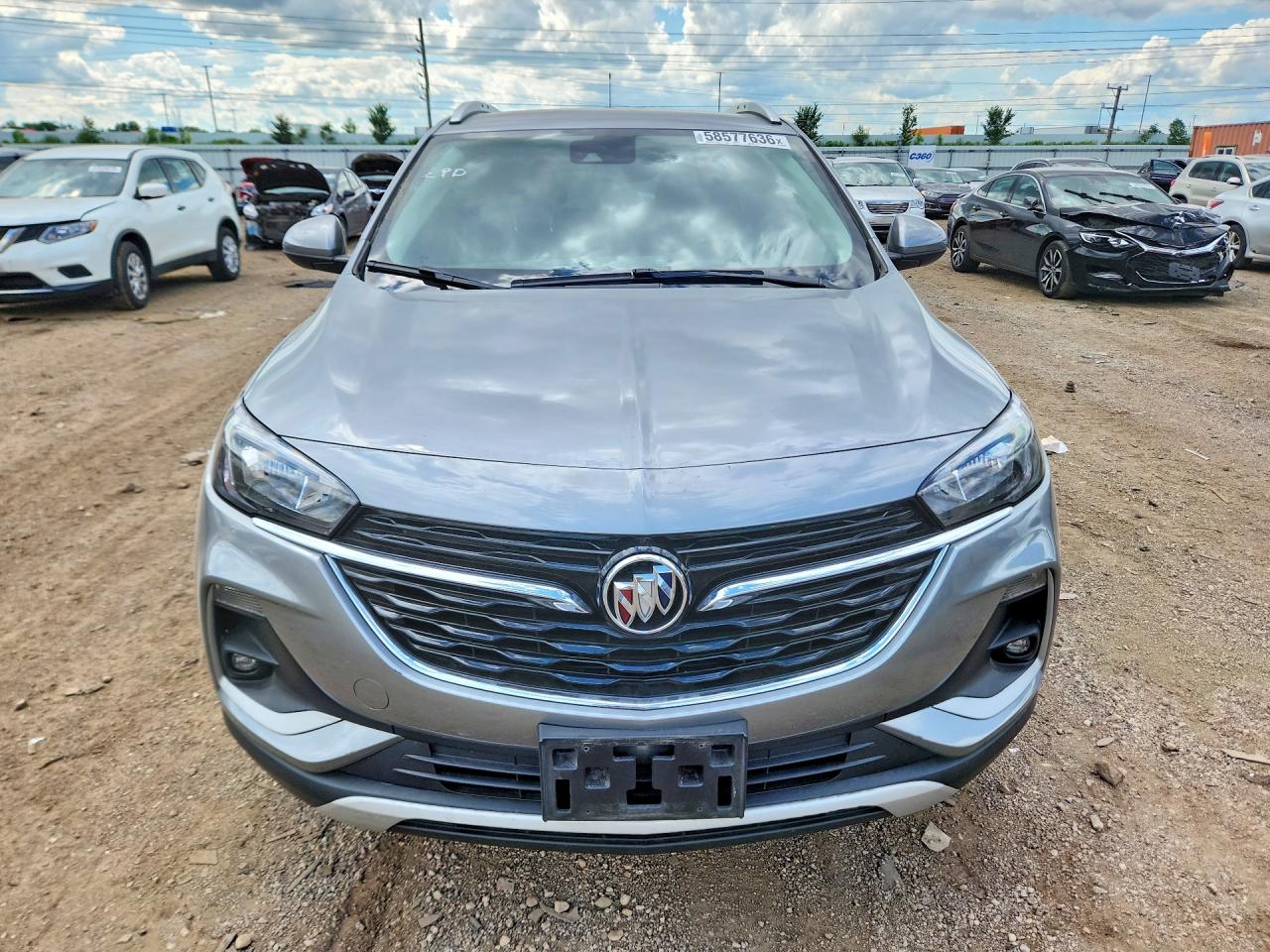 2023 Buick Encore Gx Silver vin: KL4MMDS25PB050185
