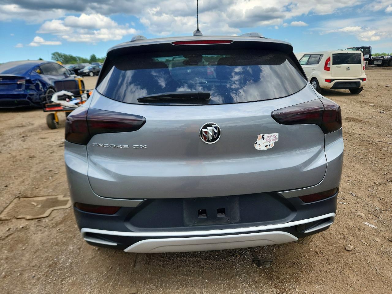 2023 Buick Encore Gx Silver vin: KL4MMDS25PB050185