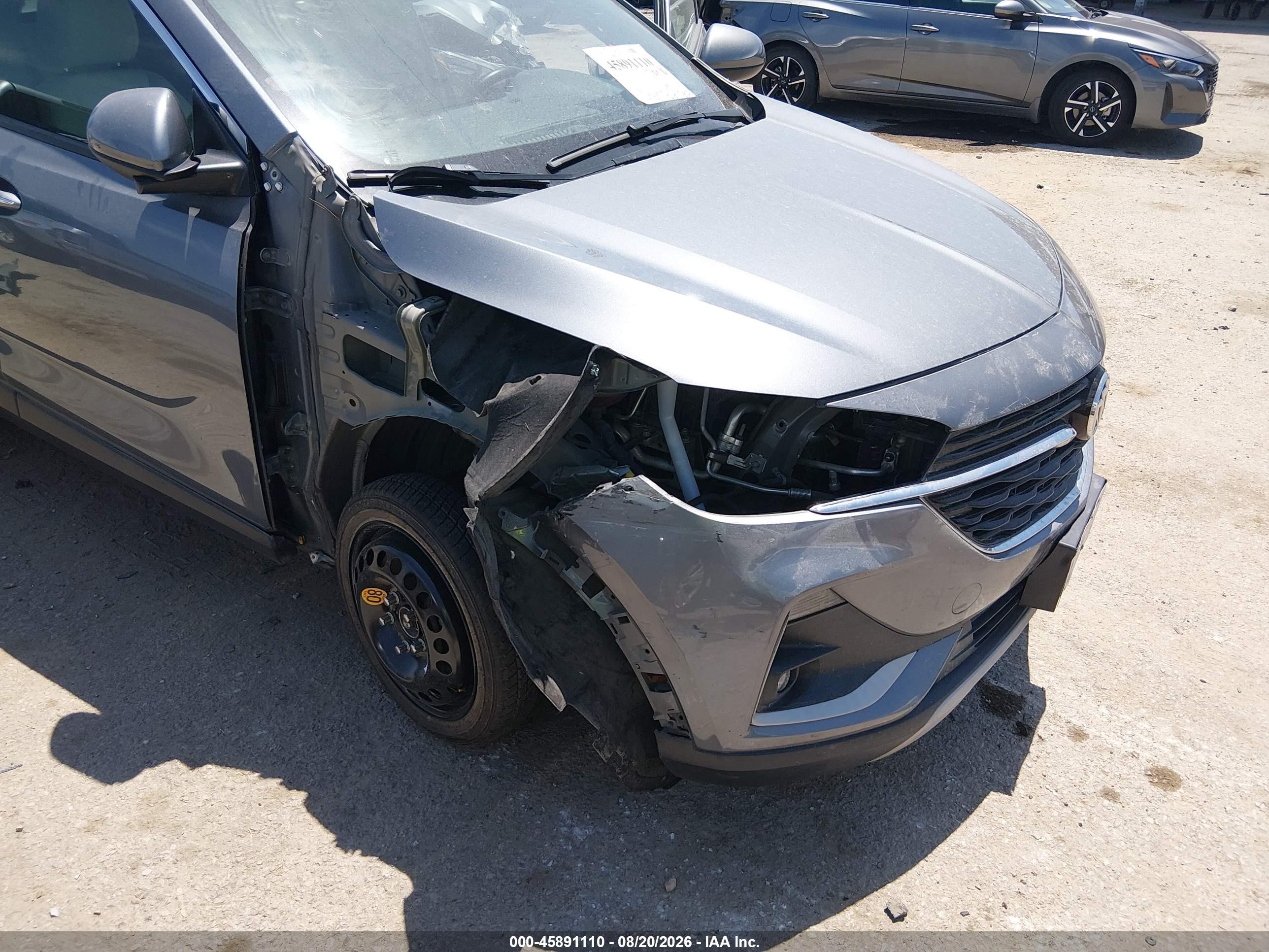 2021 Buick Encore Gx Fwd Select Gray vin: KL4MMDS28MB075318