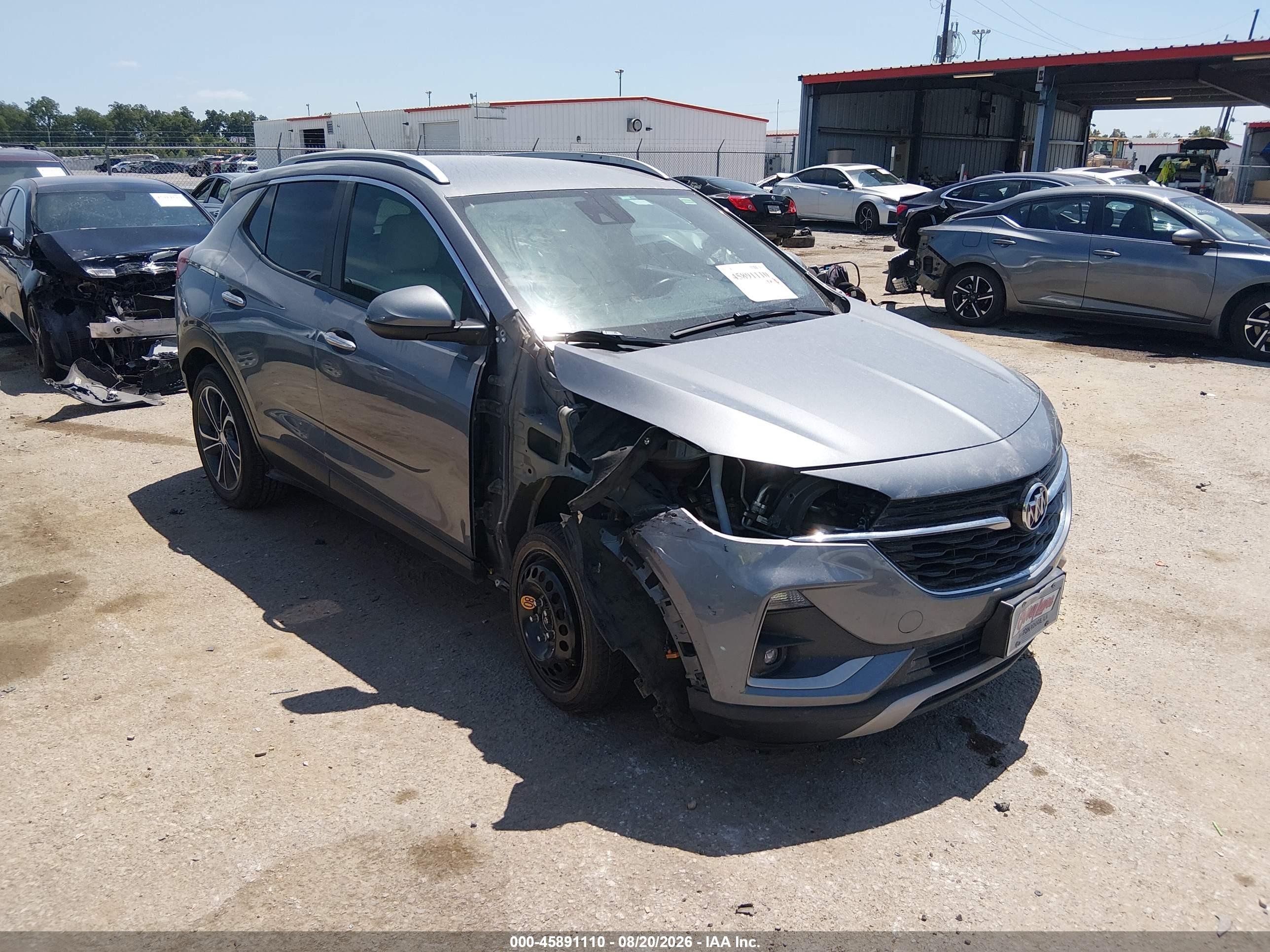 2021 Buick Encore Gx Fwd Select Gray vin: KL4MMDS28MB075318