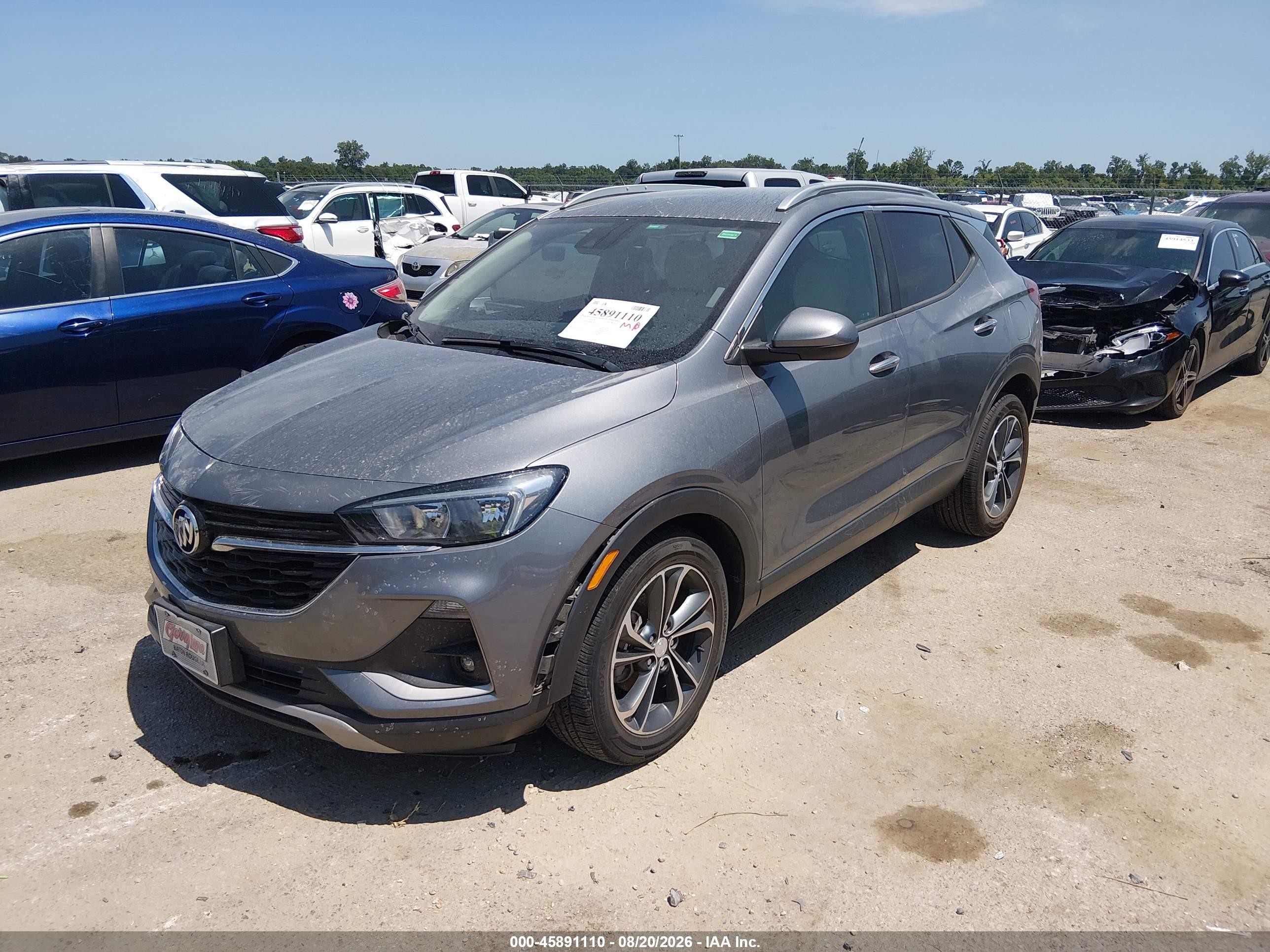 2021 Buick Encore Gx Fwd Select Gray vin: KL4MMDS28MB075318