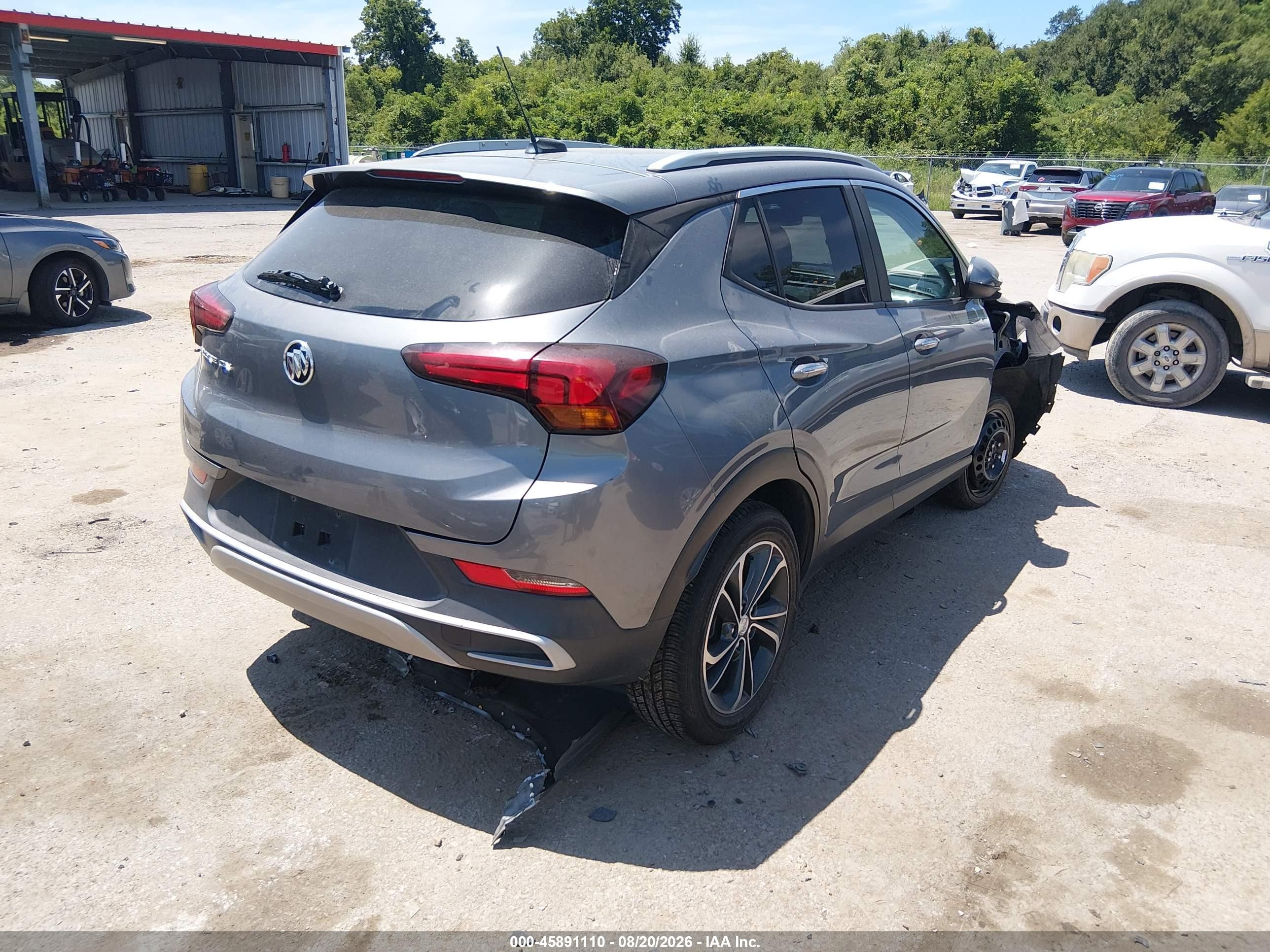 2021 Buick Encore Gx Fwd Select Gray vin: KL4MMDS28MB075318