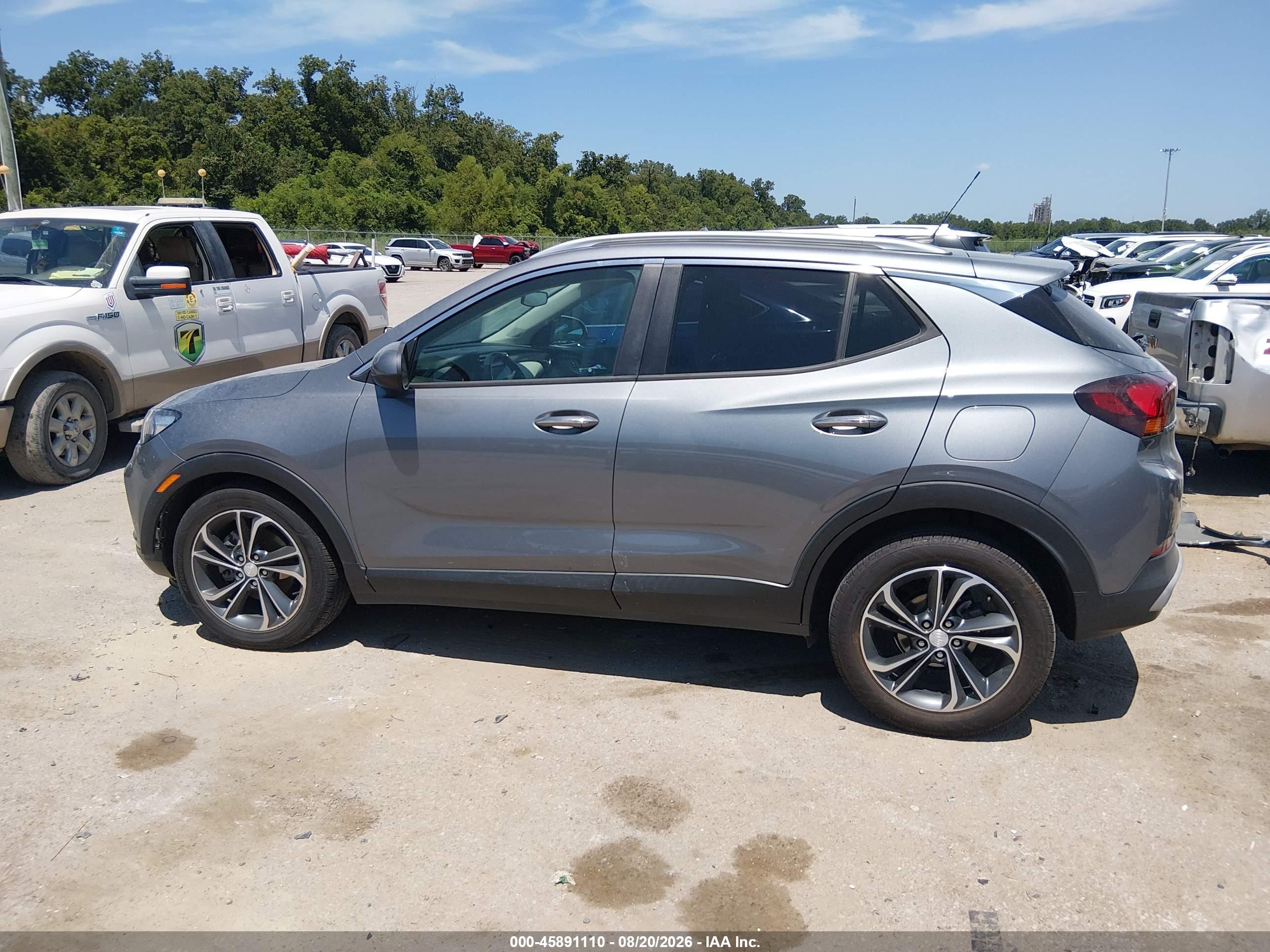 2021 Buick Encore Gx Fwd Select Gray vin: KL4MMDS28MB075318