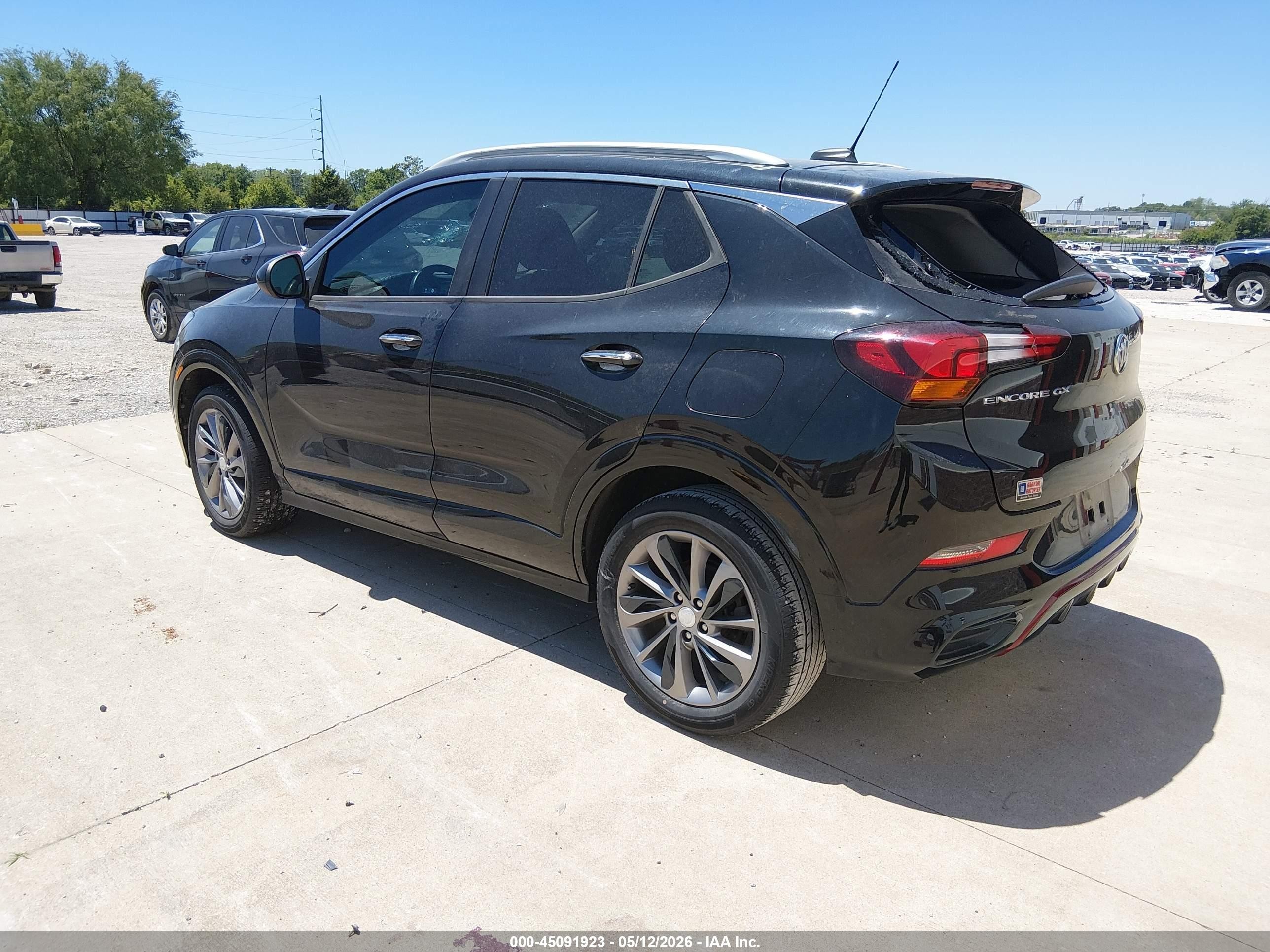 2020 Buick Encore Gx Fwd Select Black vin: KL4MMDSL0LB131081