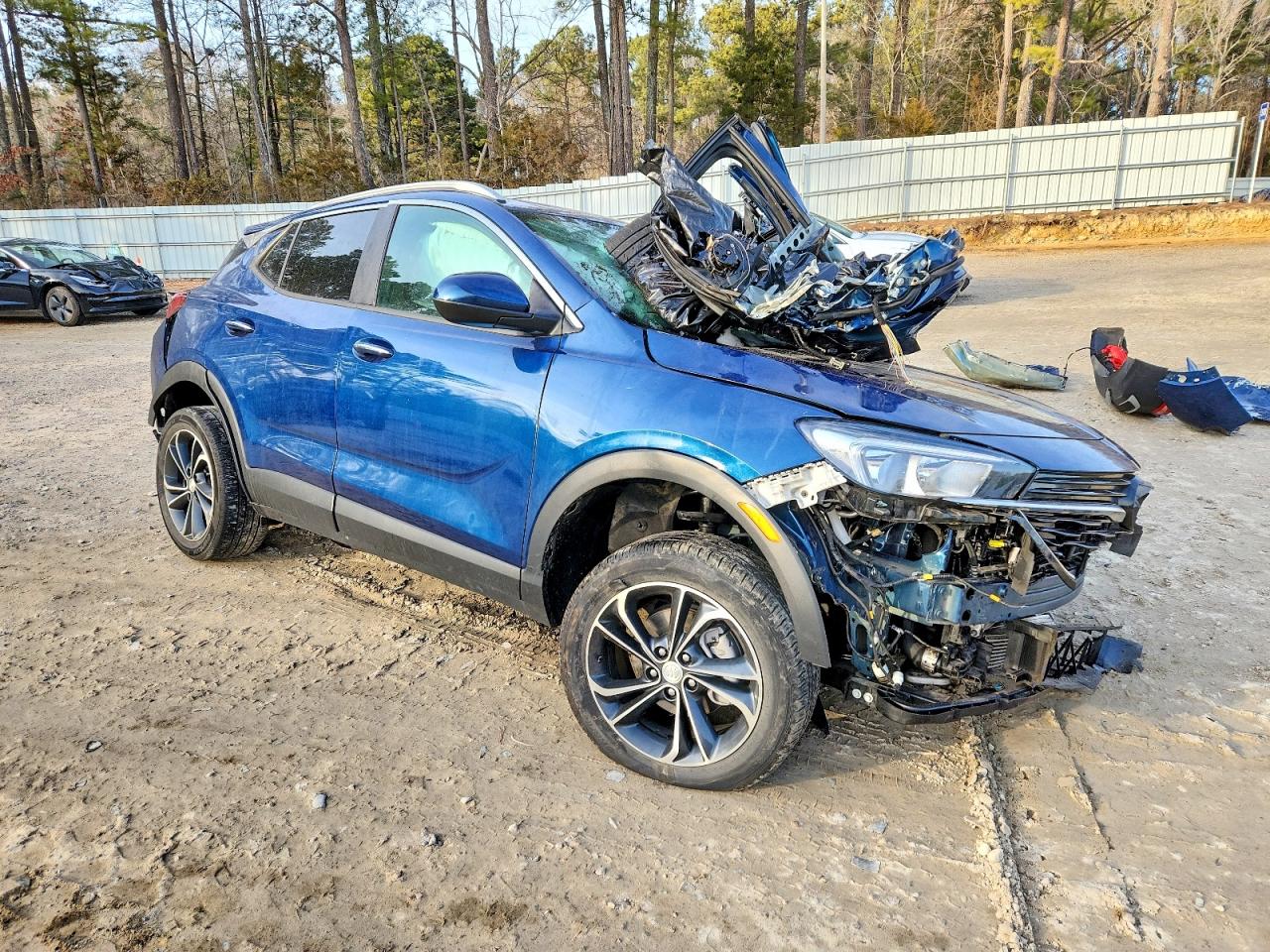 2020 Buick Encore Gx Select Blue vin: KL4MMDSL1LB135625