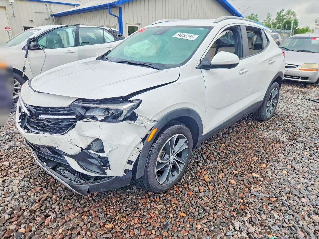 2020 Buick Encore Gx Select White vin: KL4MMDSL3LB125954