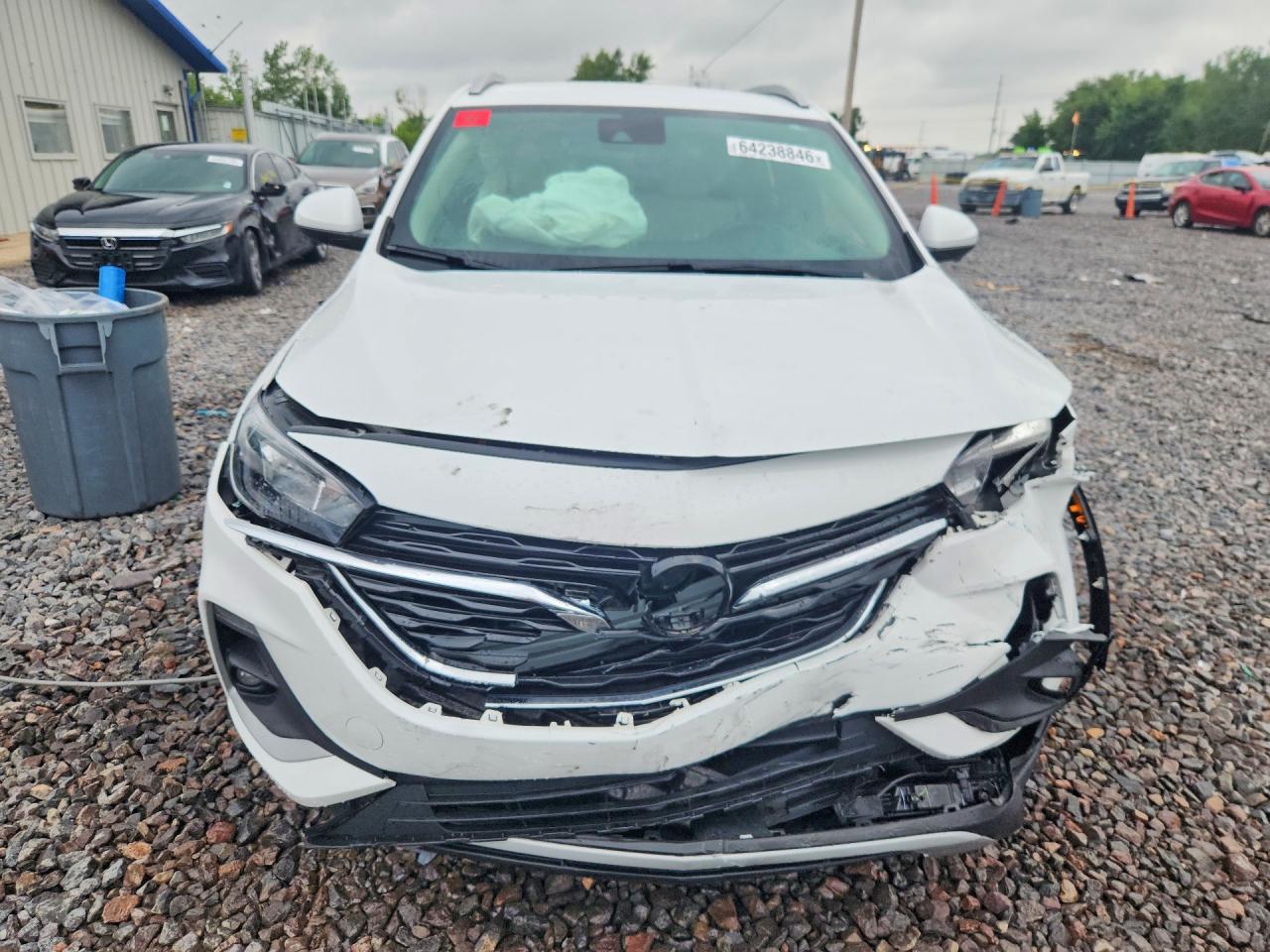2020 Buick Encore Gx Select White vin: KL4MMDSL3LB125954