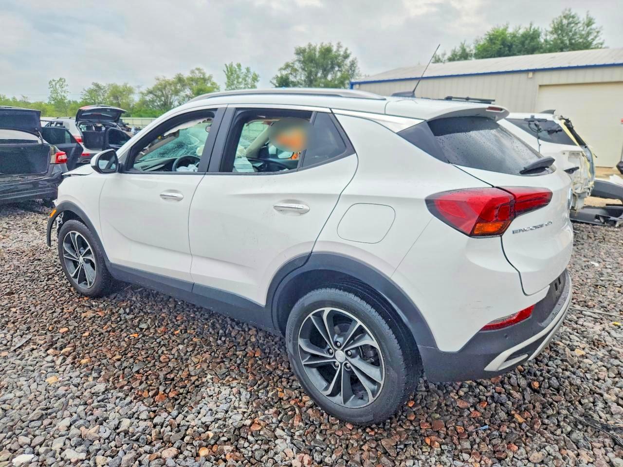 2020 Buick Encore Gx Select White vin: KL4MMDSL3LB125954