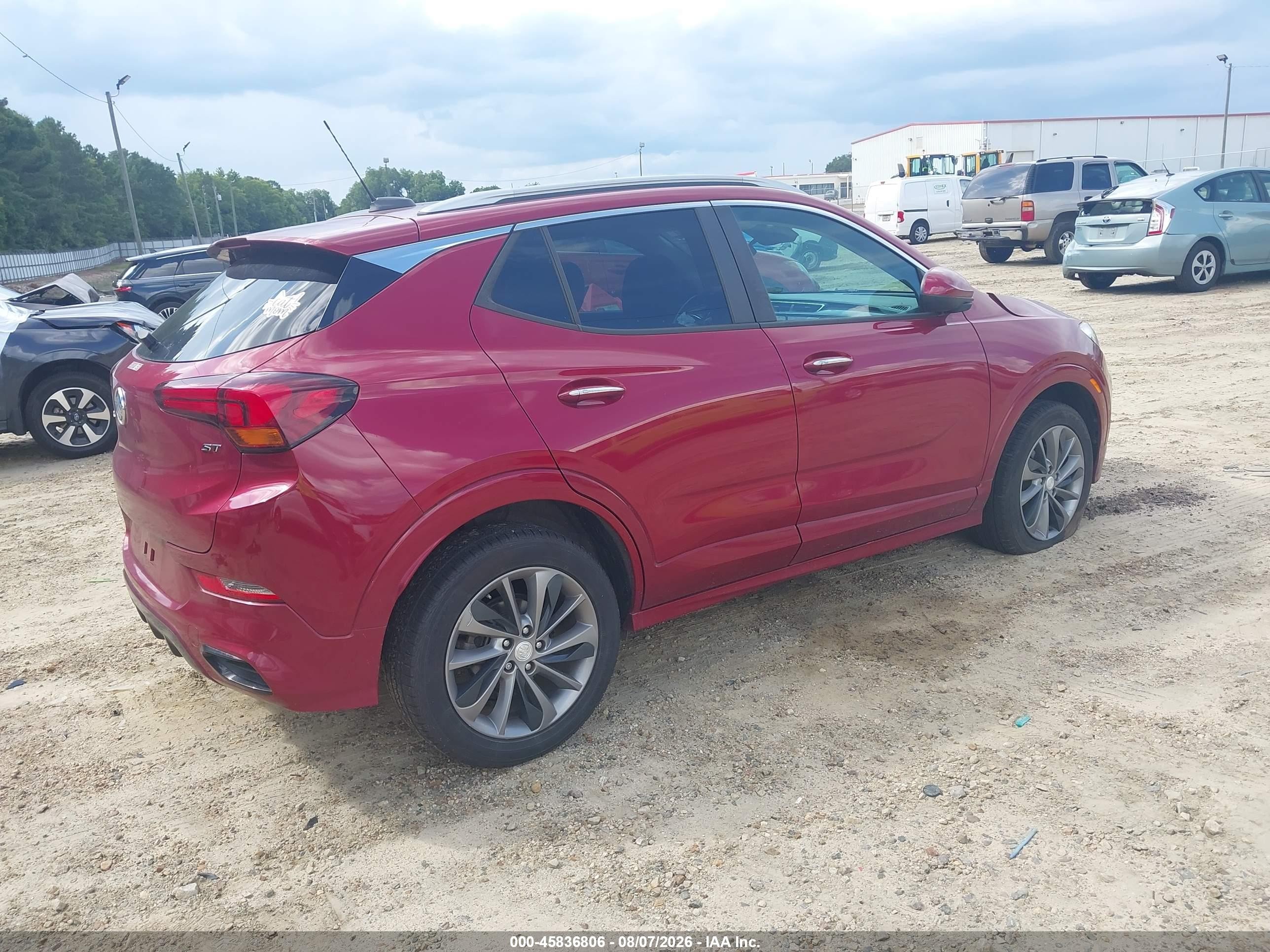 2021 Buick Encore Gx Fwd Select Красный vin: KL4MMDSL5MB060042