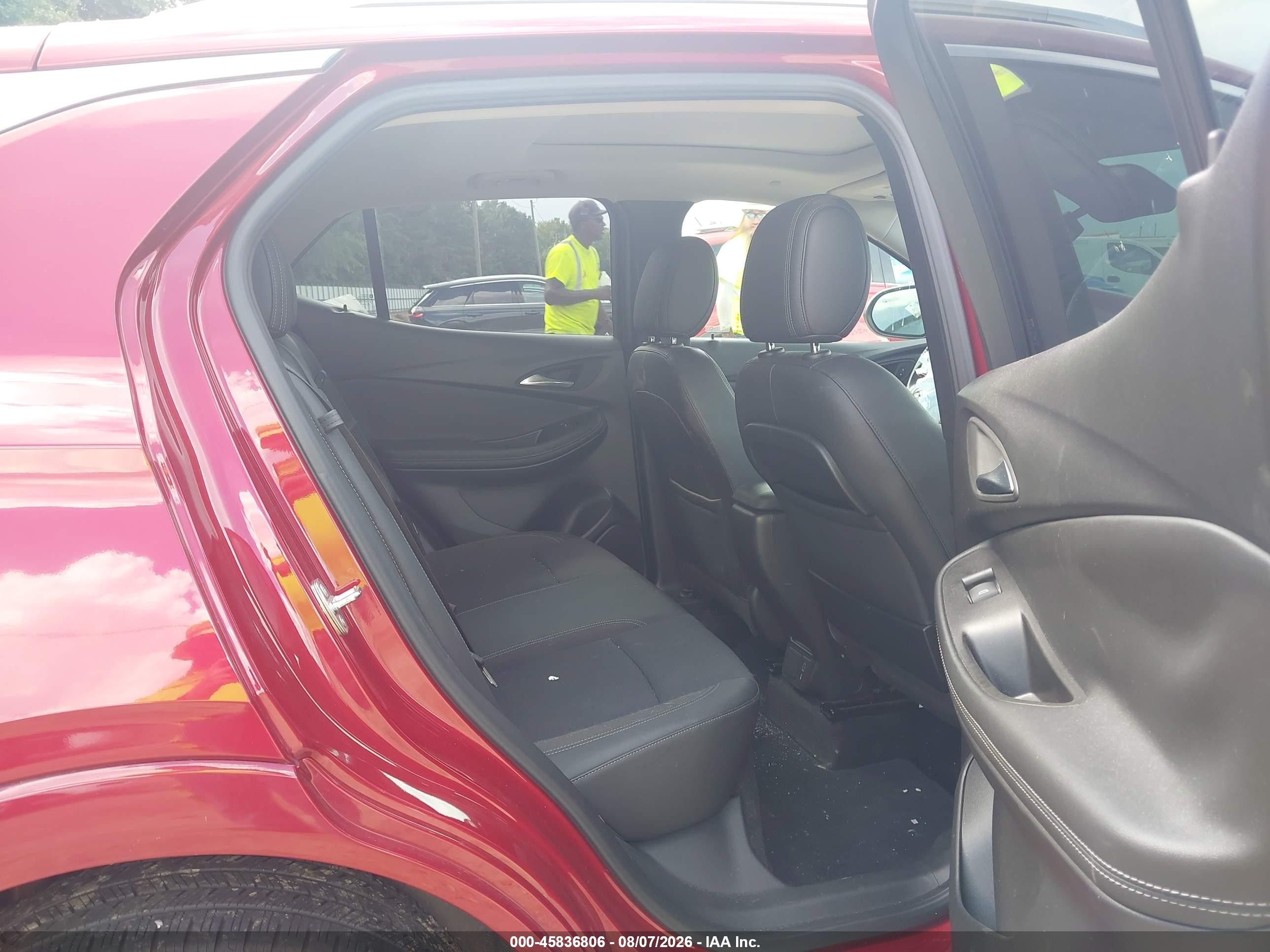 2021 Buick Encore Gx Fwd Select Red vin: KL4MMDSL5MB060042