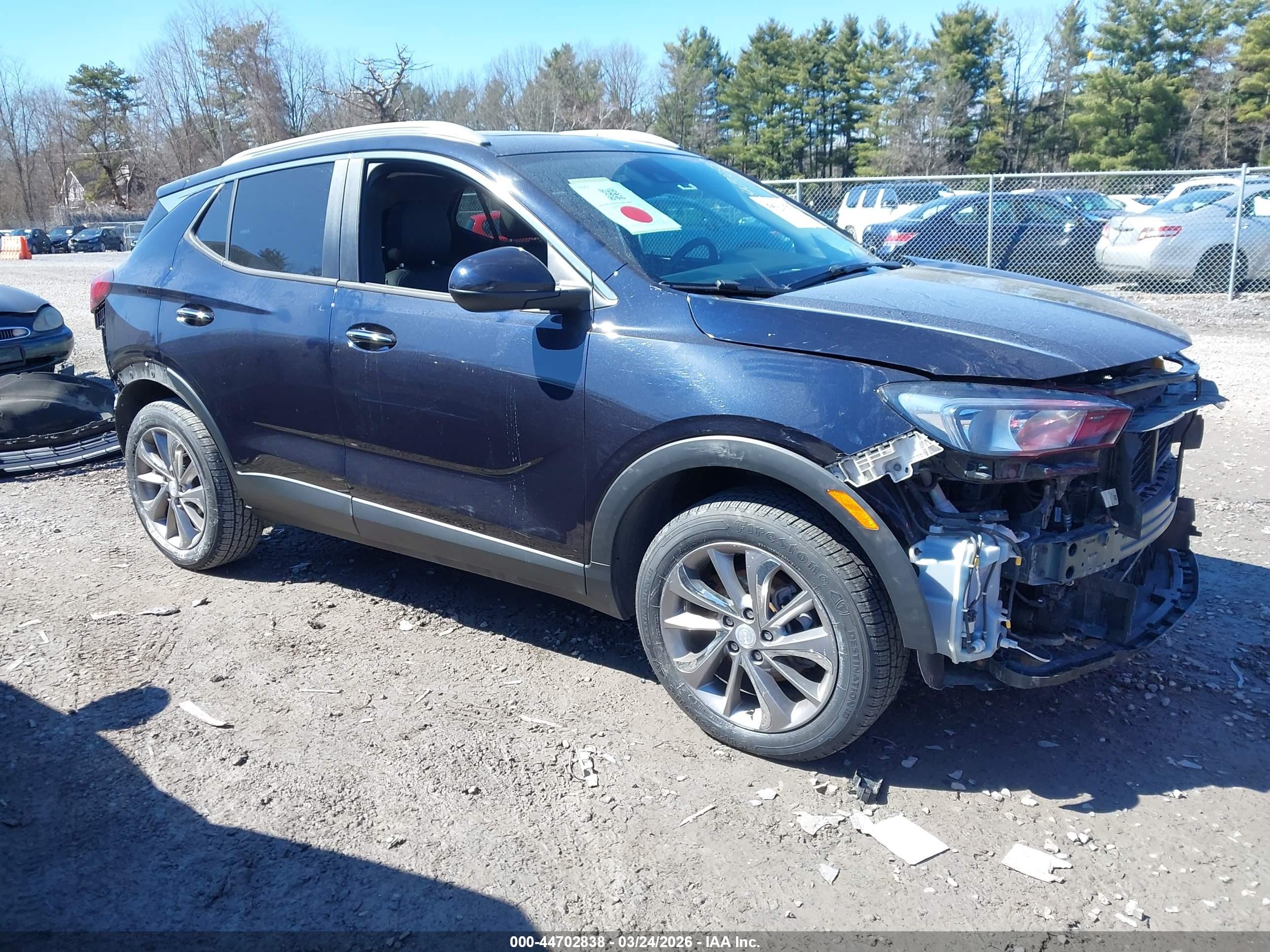 2020 Buick Encore Gx Awd Select Blue vin: KL4MMESL0LB095253