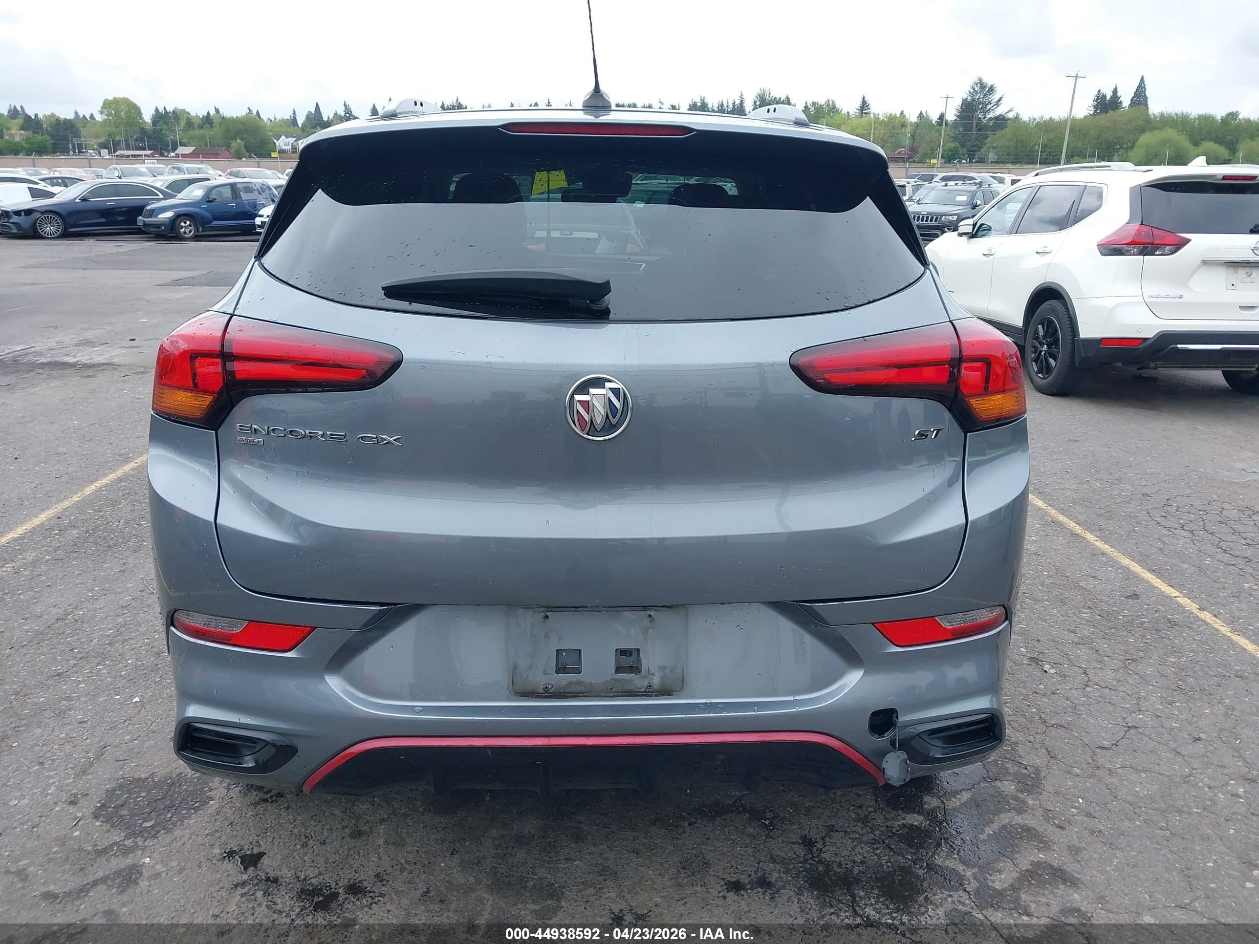 2020 Buick Encore Gx Awd Select Gray vin: KL4MMESL5LB105842