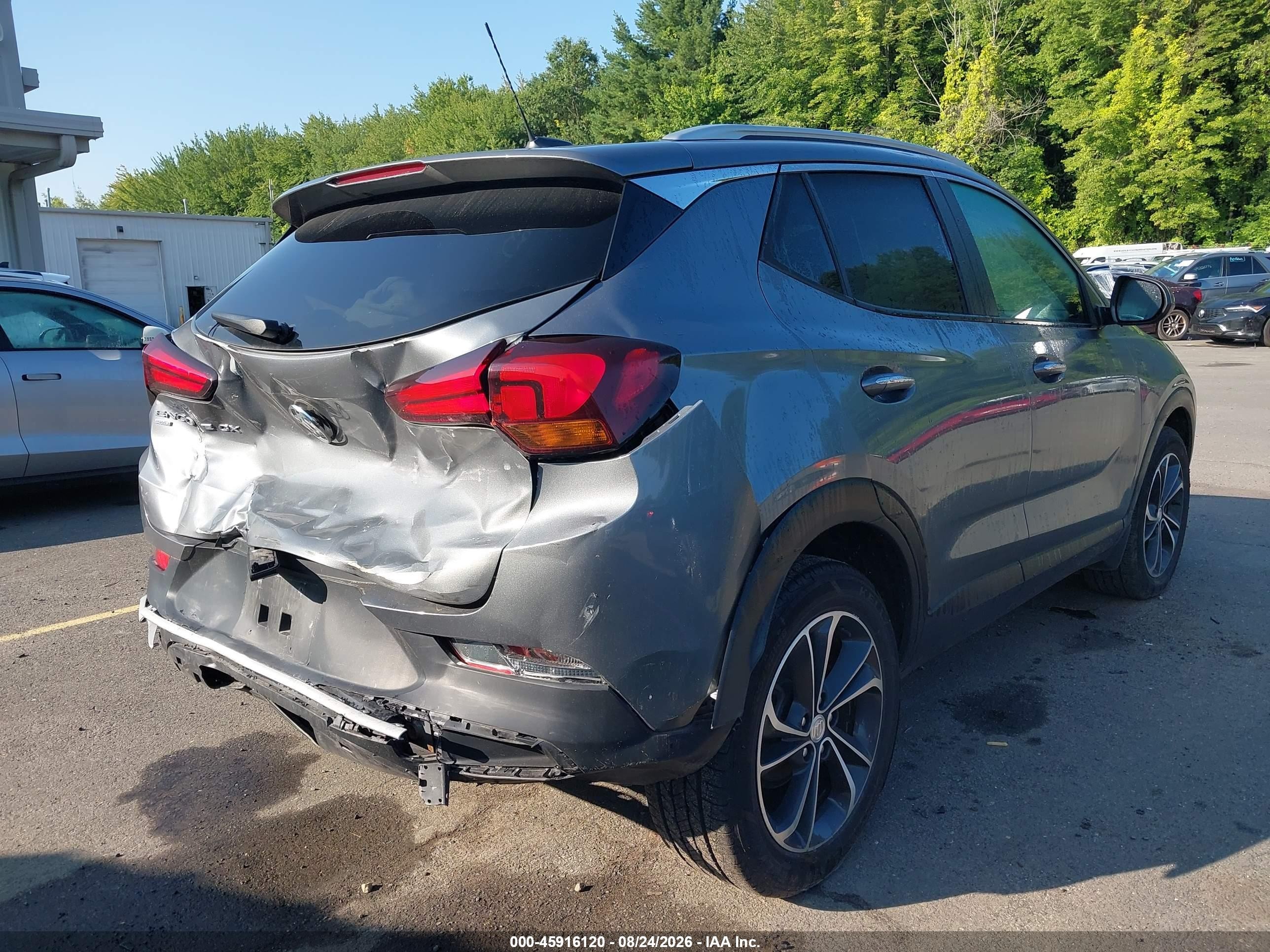 2021 Buick Encore Gx Awd Select Gray vin: KL4MMESL5MB135618