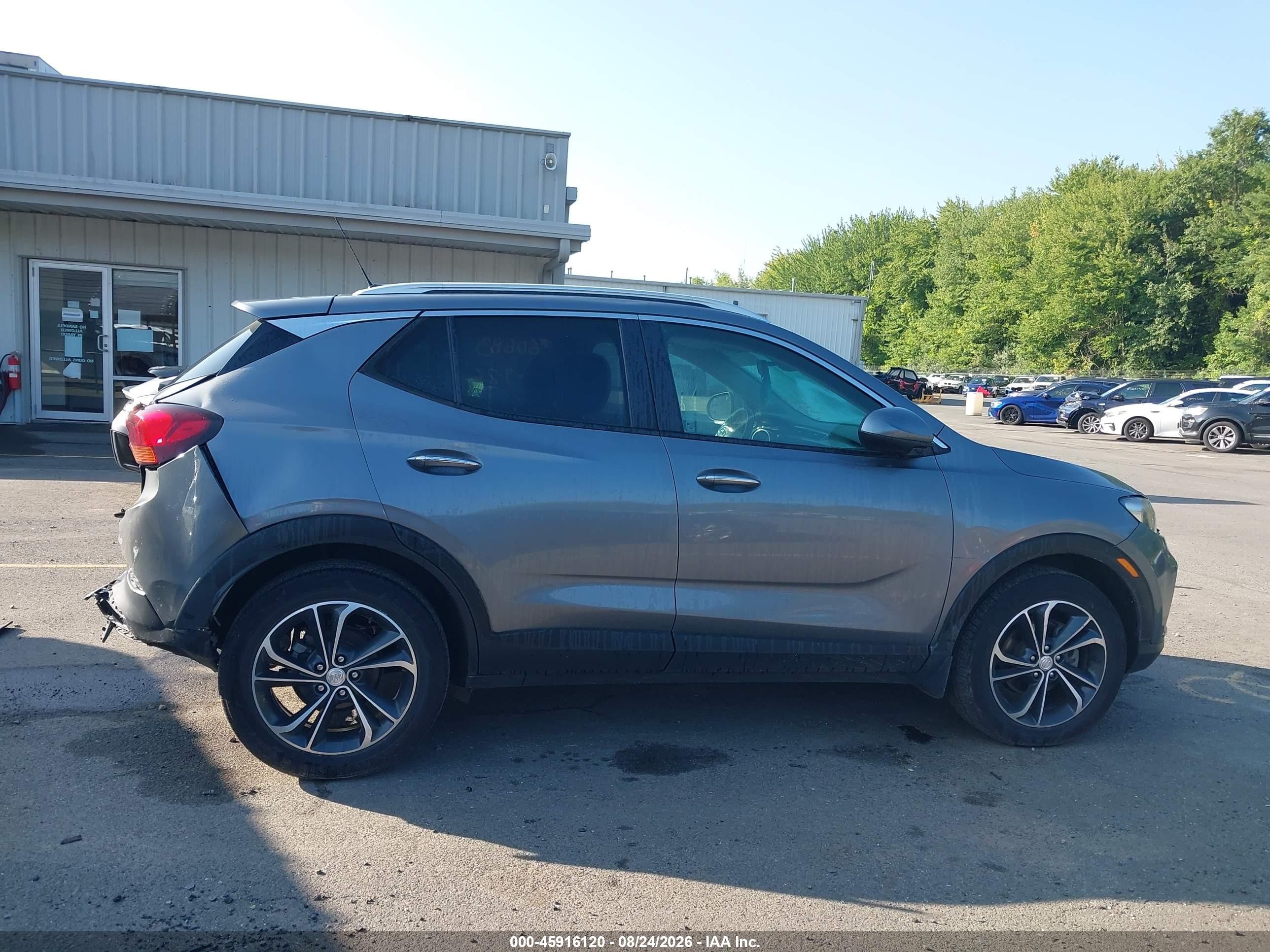 2021 Buick Encore Gx Awd Select Gray vin: KL4MMESL5MB135618