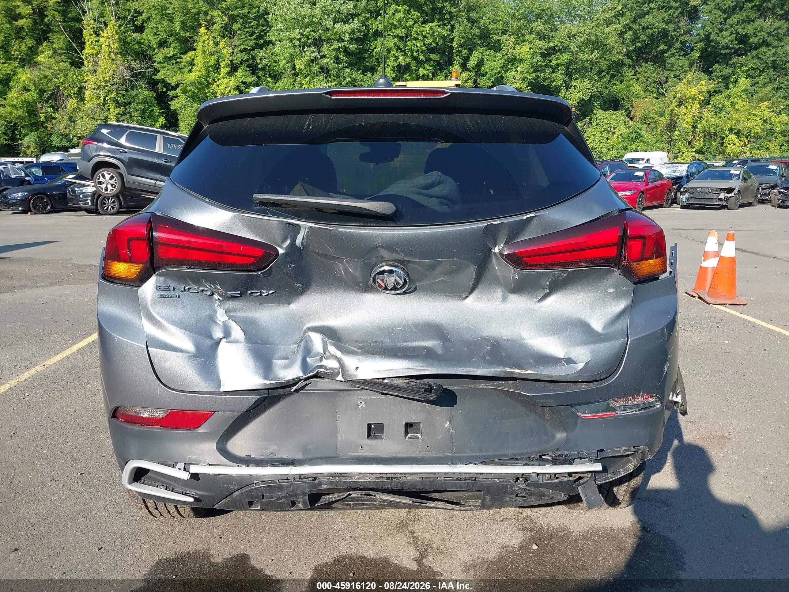 2021 Buick Encore Gx Awd Select Gray vin: KL4MMESL5MB135618