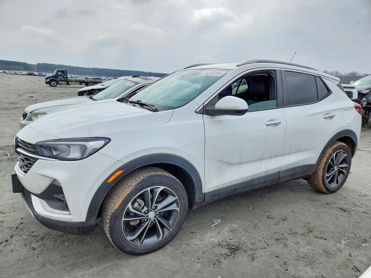 2022 Buick Encore Gx Select White vin: KL4MMESL7NB080543