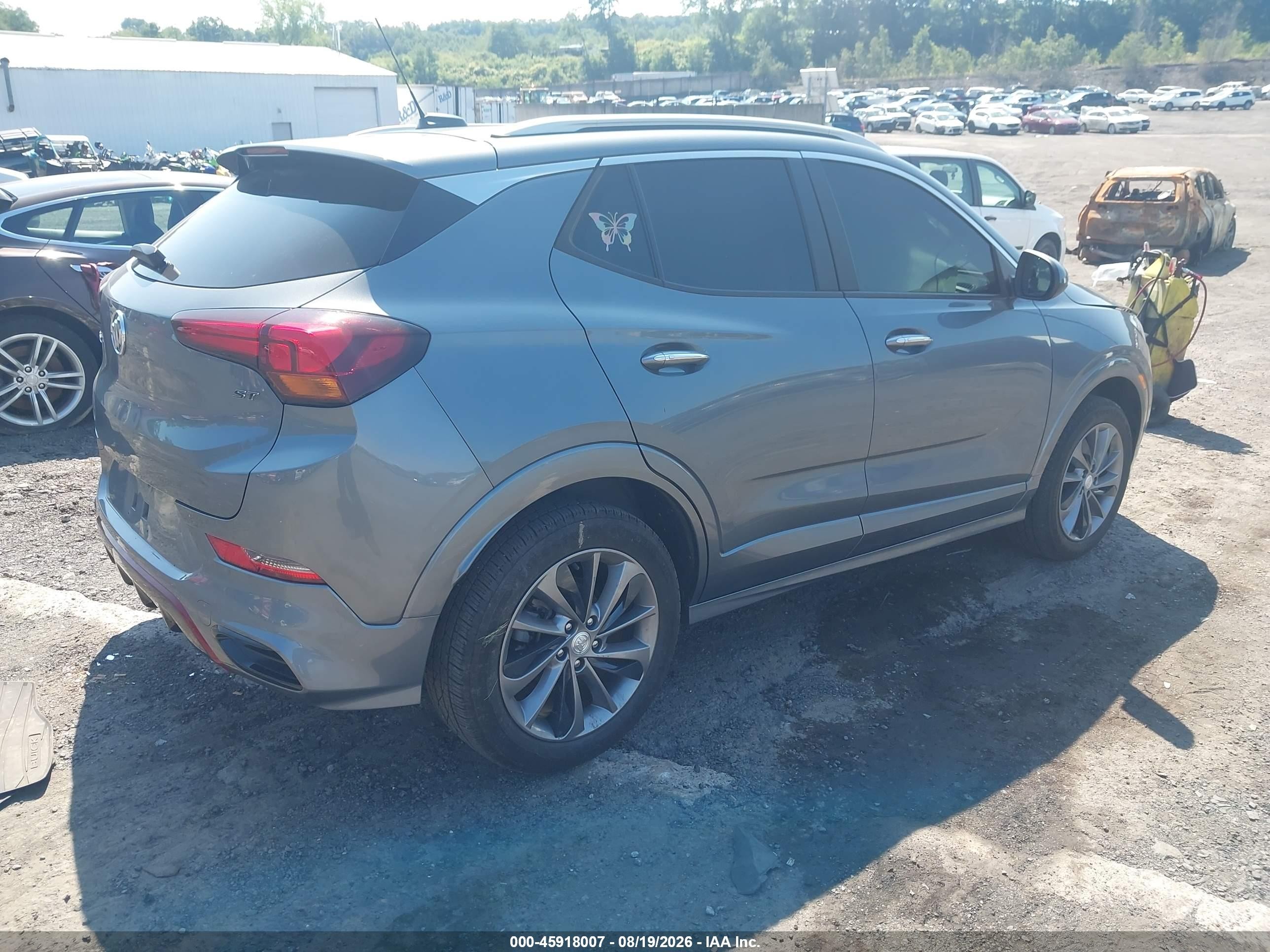 2020 Buick Encore Gx Awd Select Серый vin: KL4MMESL9LB127343