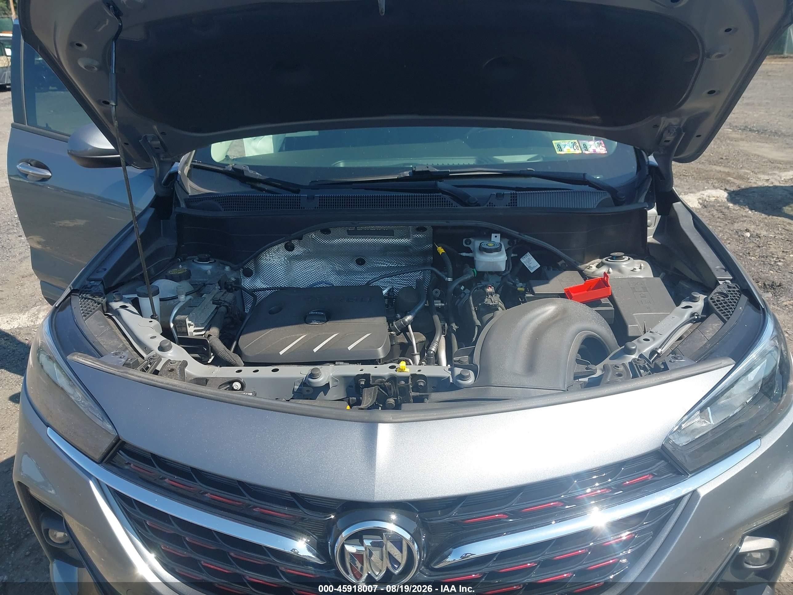 2020 Buick Encore Gx Awd Select Серый vin: KL4MMESL9LB127343