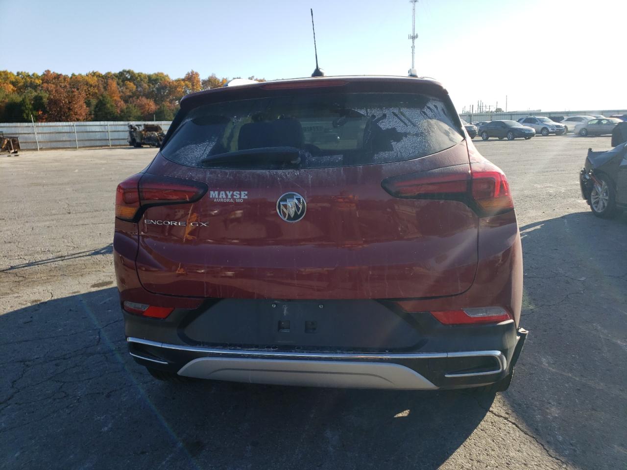 2020 Buick Encore Gx Essence Red vin: KL4MMFS25LB093950