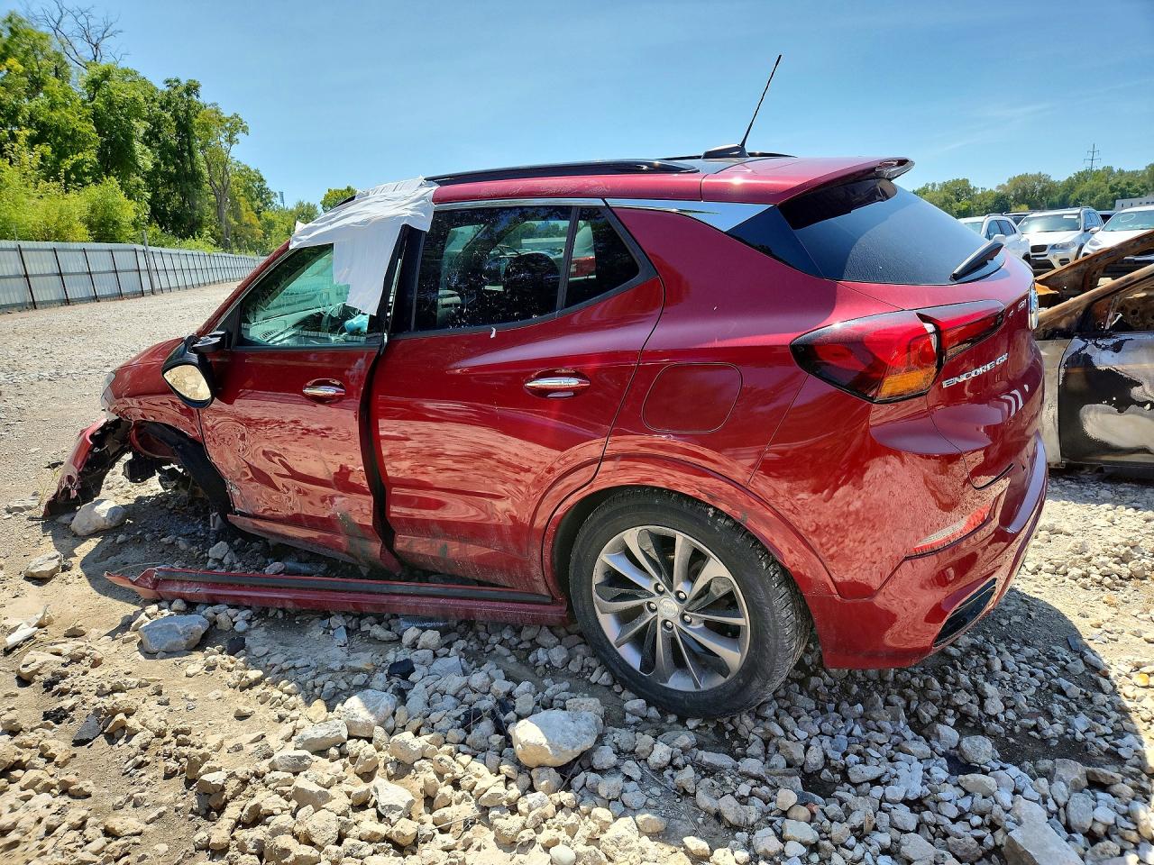 2020 Buick Encore Gx Essence Red vin: KL4MMFSL2LB120448