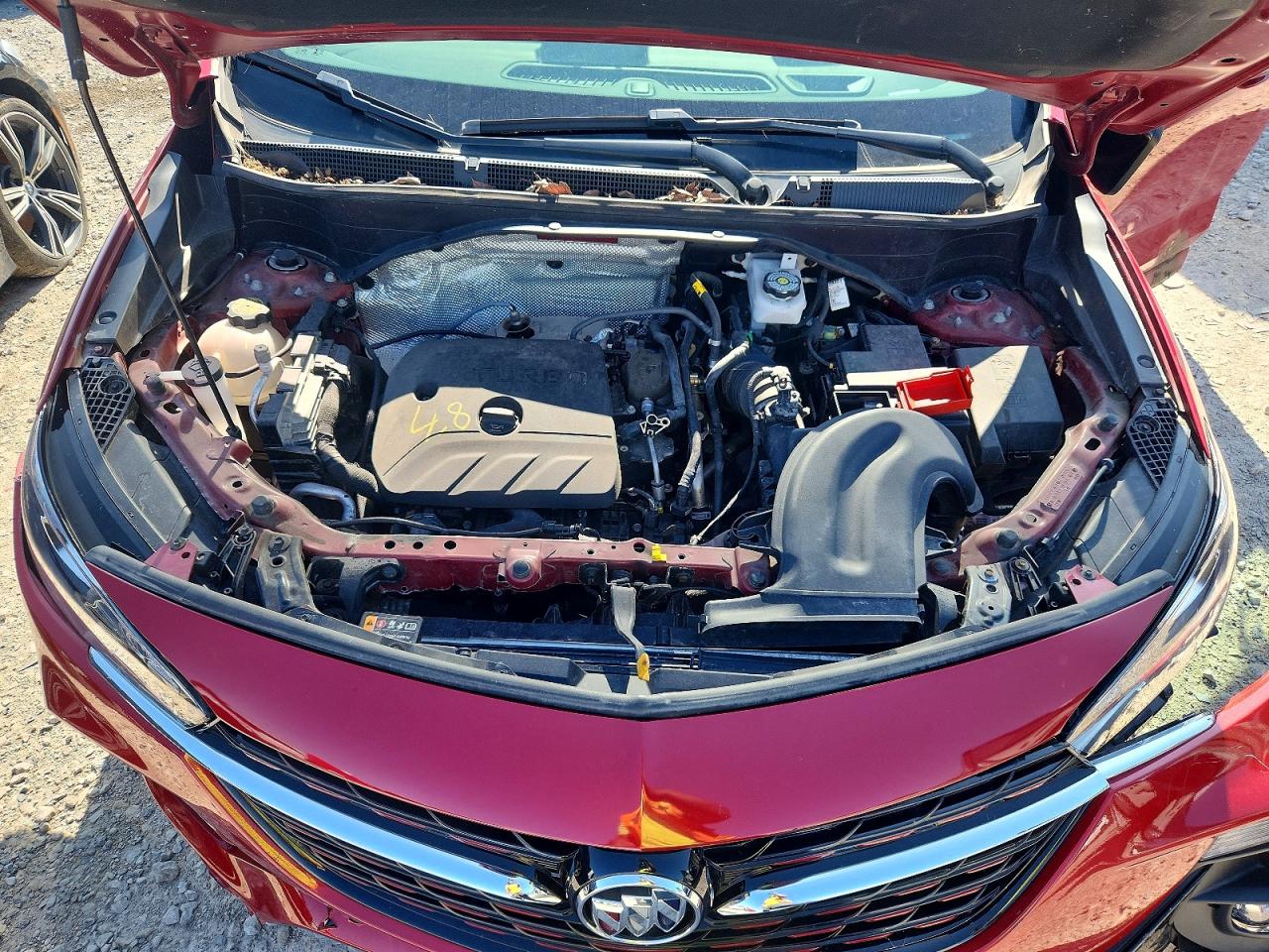 2020 Buick Encore Gx Essence Red vin: KL4MMFSL2LB120448