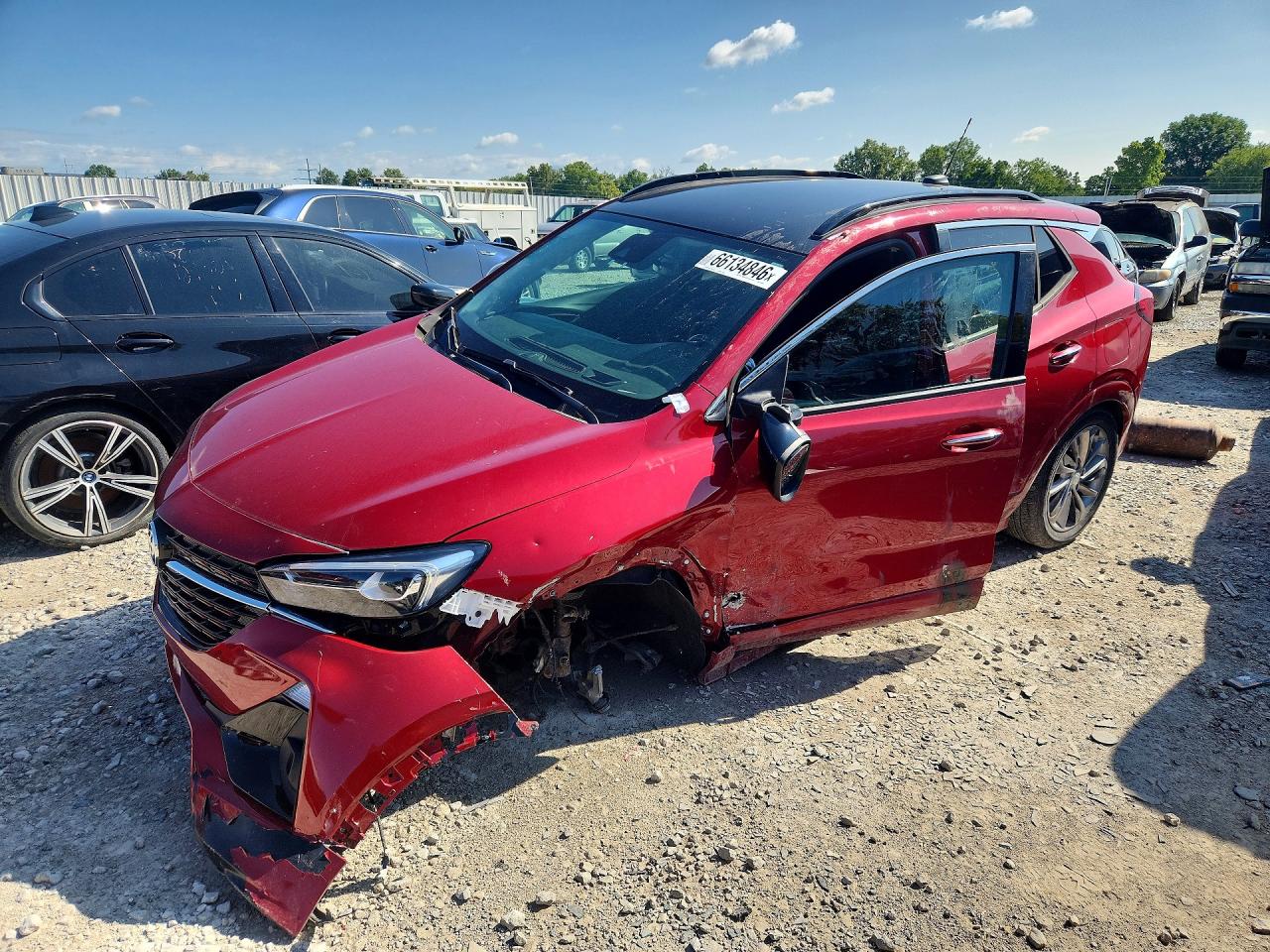 2020 Buick Encore Gx Essence Red vin: KL4MMFSL2LB120448