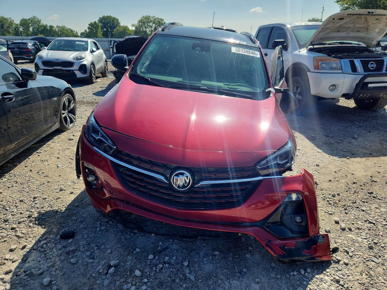 2020 Buick Encore Gx Essence Red vin: KL4MMFSL2LB120448