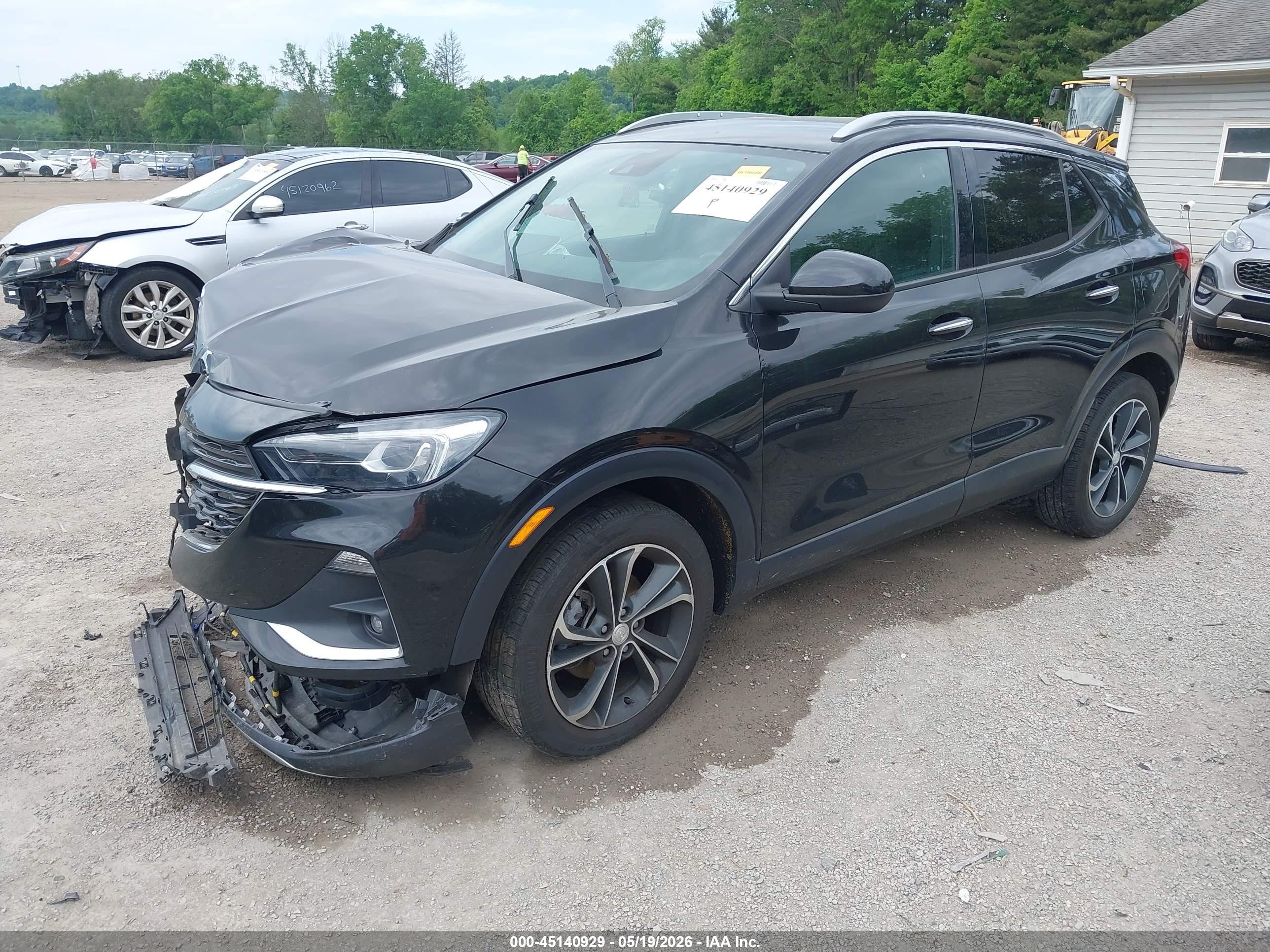 2021 Buick Encore Gx Fwd Essence Black vin: KL4MMFSL6MB046601